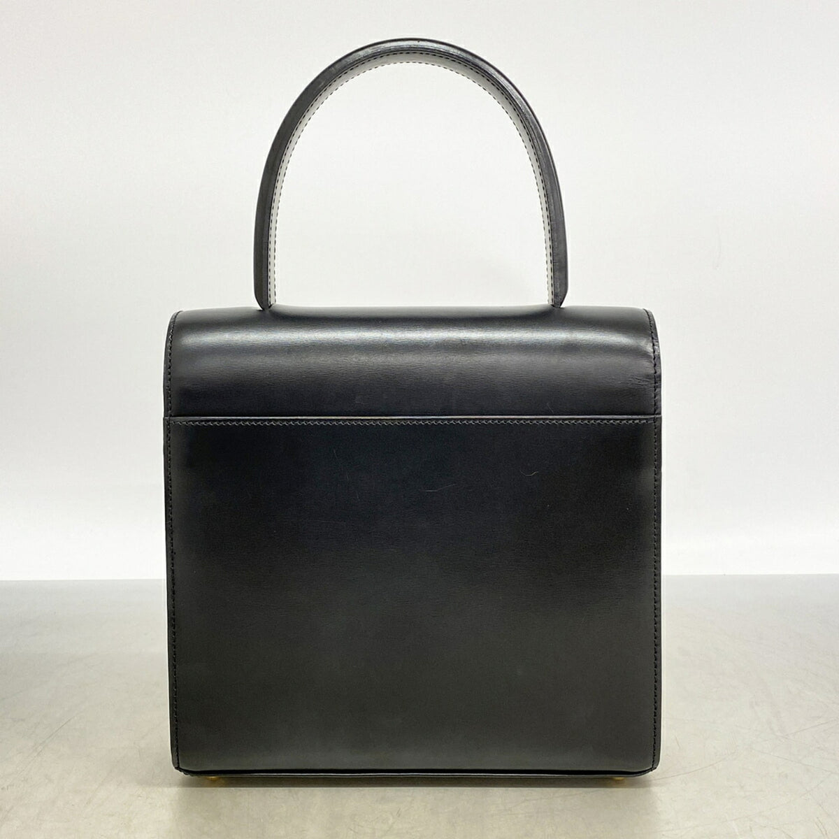 Cartier Black Leather Handbag (Pre-Owned)