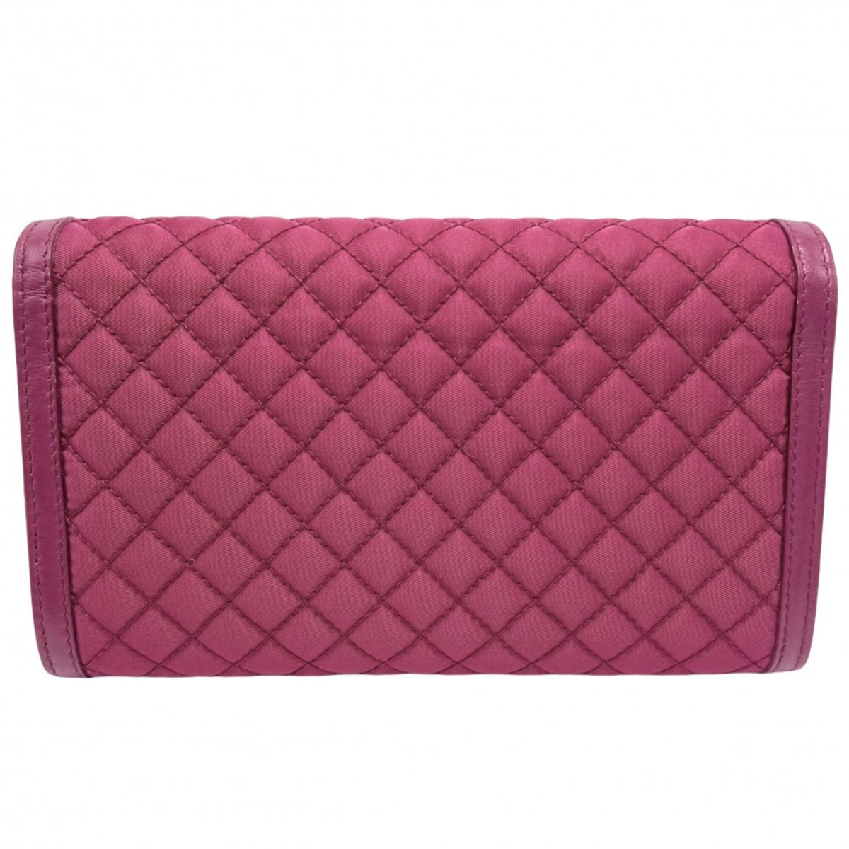 Prada Pink Nylon Leather Shoulder Bag (Pre-Owned)
