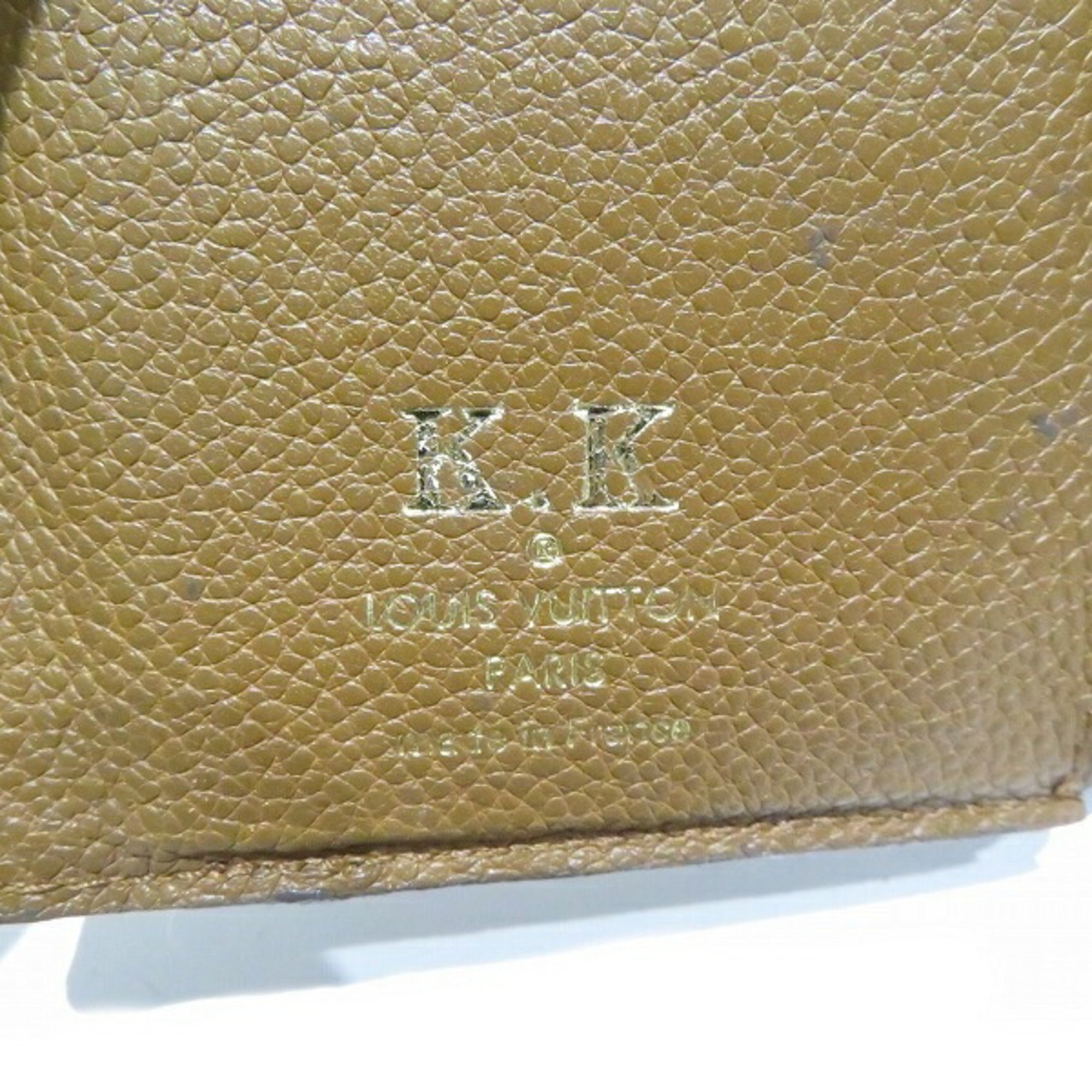 Louis Vuitton Camel Leather Wallet (Bi-Fold) (Pre-Owned)