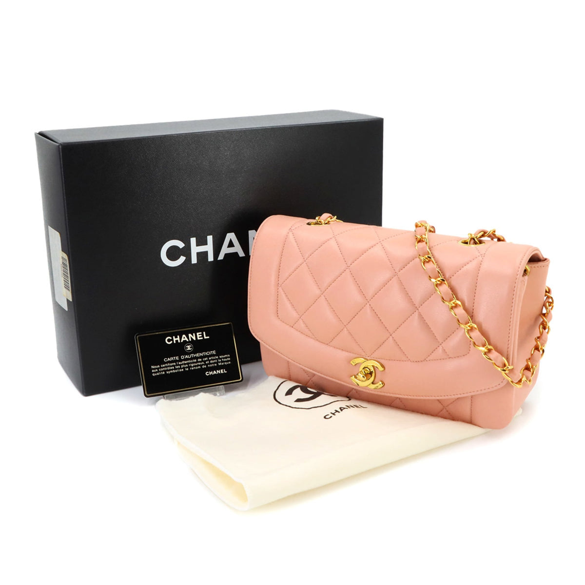 Chanel Pink Handbag Shoulder Bag (Pre-Owned)