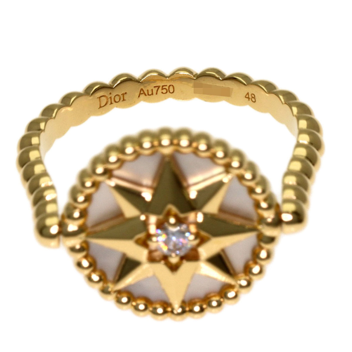 Christian Dior Yellow Gold (18K) Band Ring (Pre-Owned)