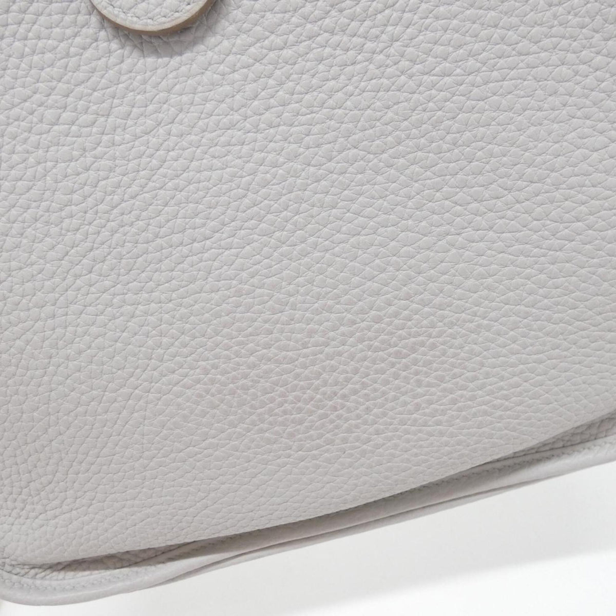 Hermes Beige Taurillon Clemence Leather Shoulder Bag (Pre-Owned)