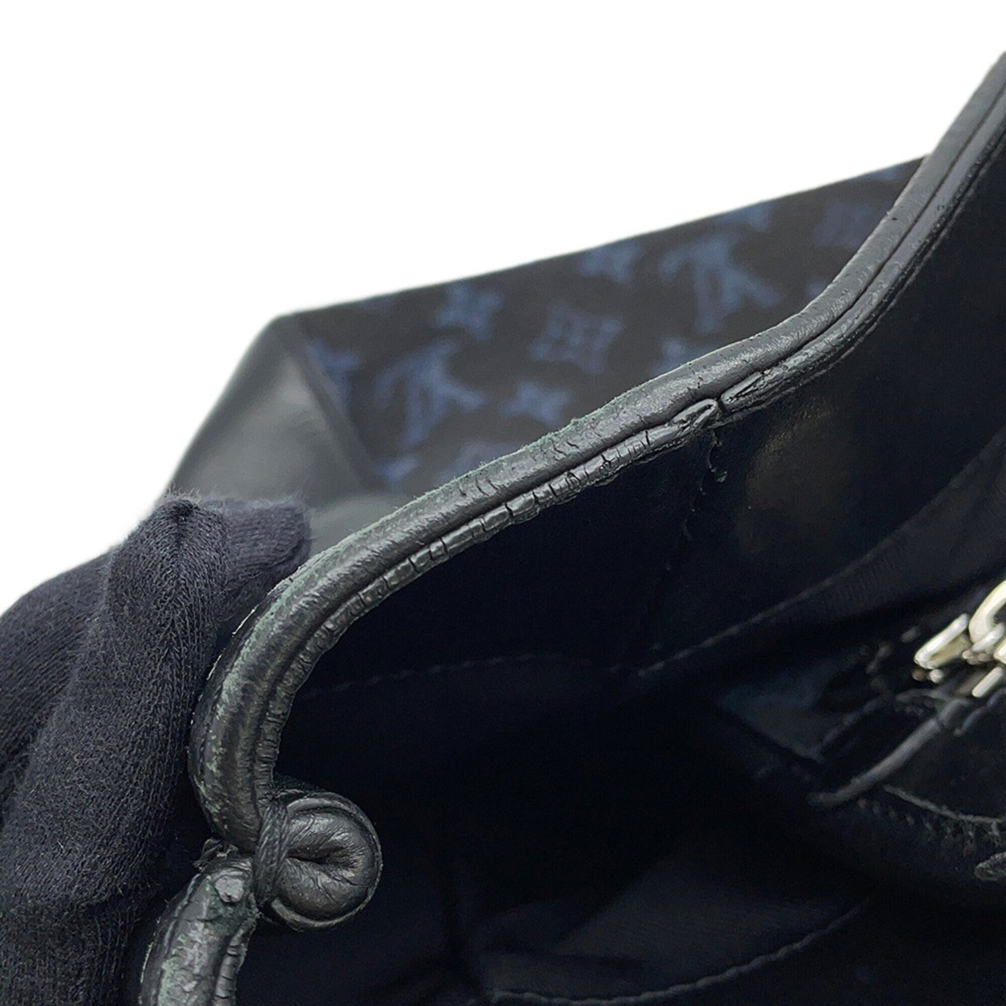 Louis Vuitton Black Noir Monogram Jacquard Handbag Tote Bag (Pre-Owned)