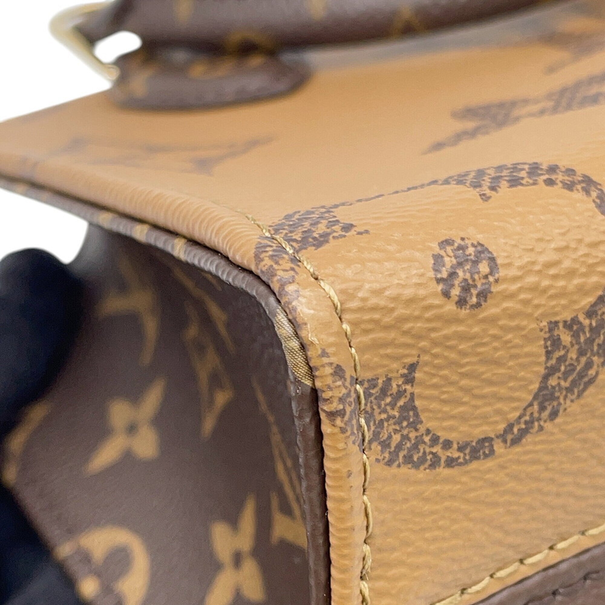 Louis Vuitton Monogram Reverse Red Color Monogram Reverse Handbag Shoulder Bag (Pre-Owned)