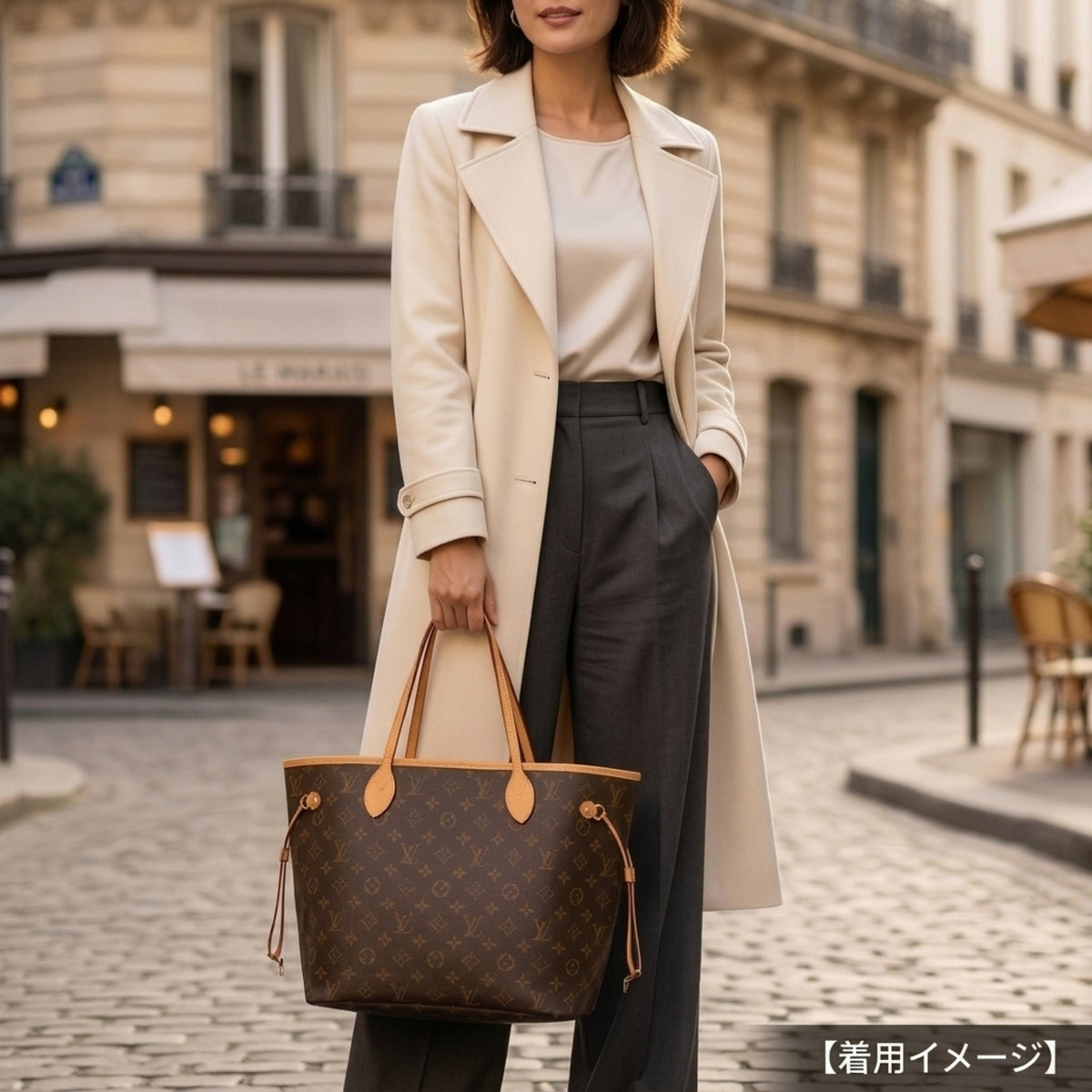 Louis Vuitton Monogram Brown Monogram Tote Bag (Pre-Owned)