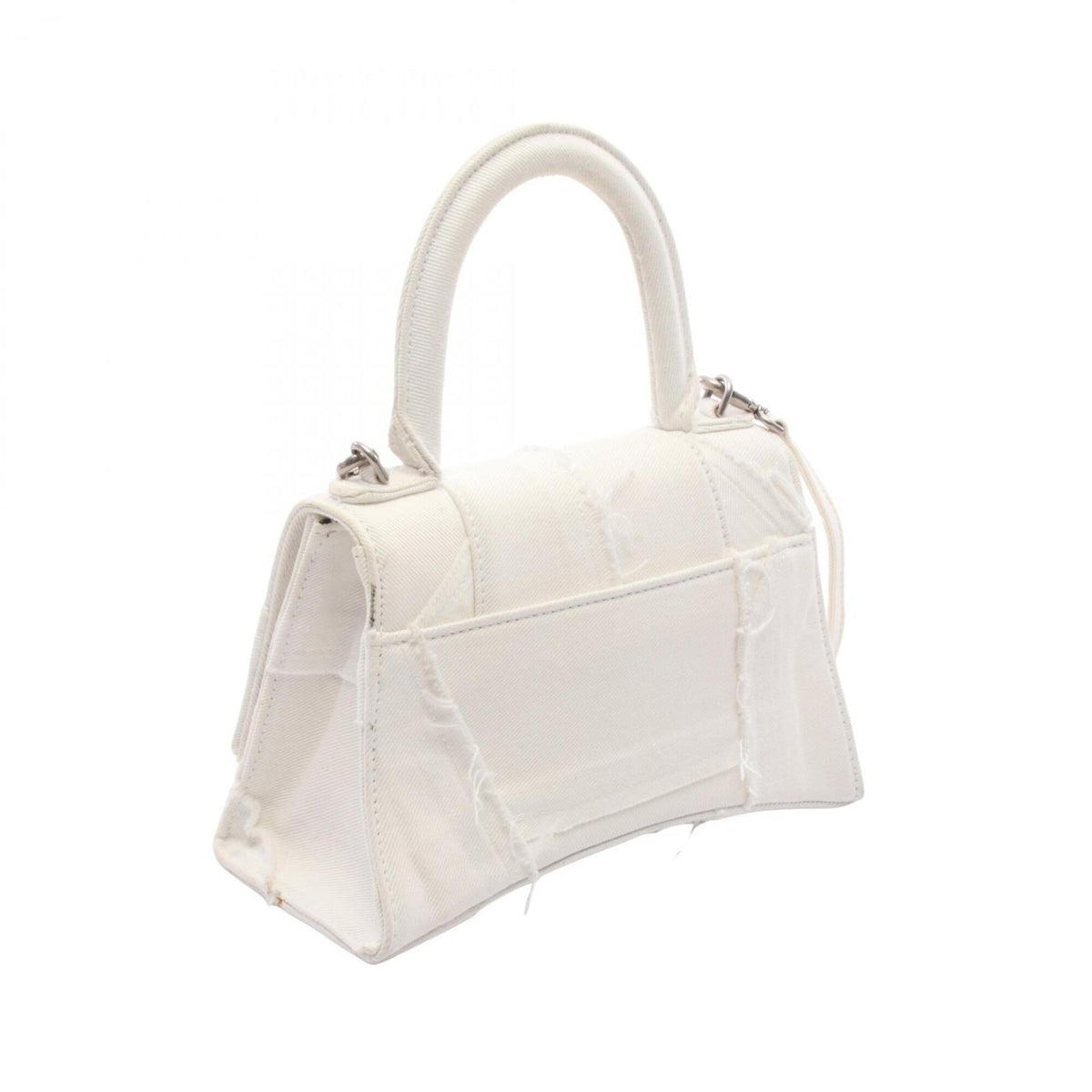 Balenciaga White Denim Handbag (Pre-Owned)