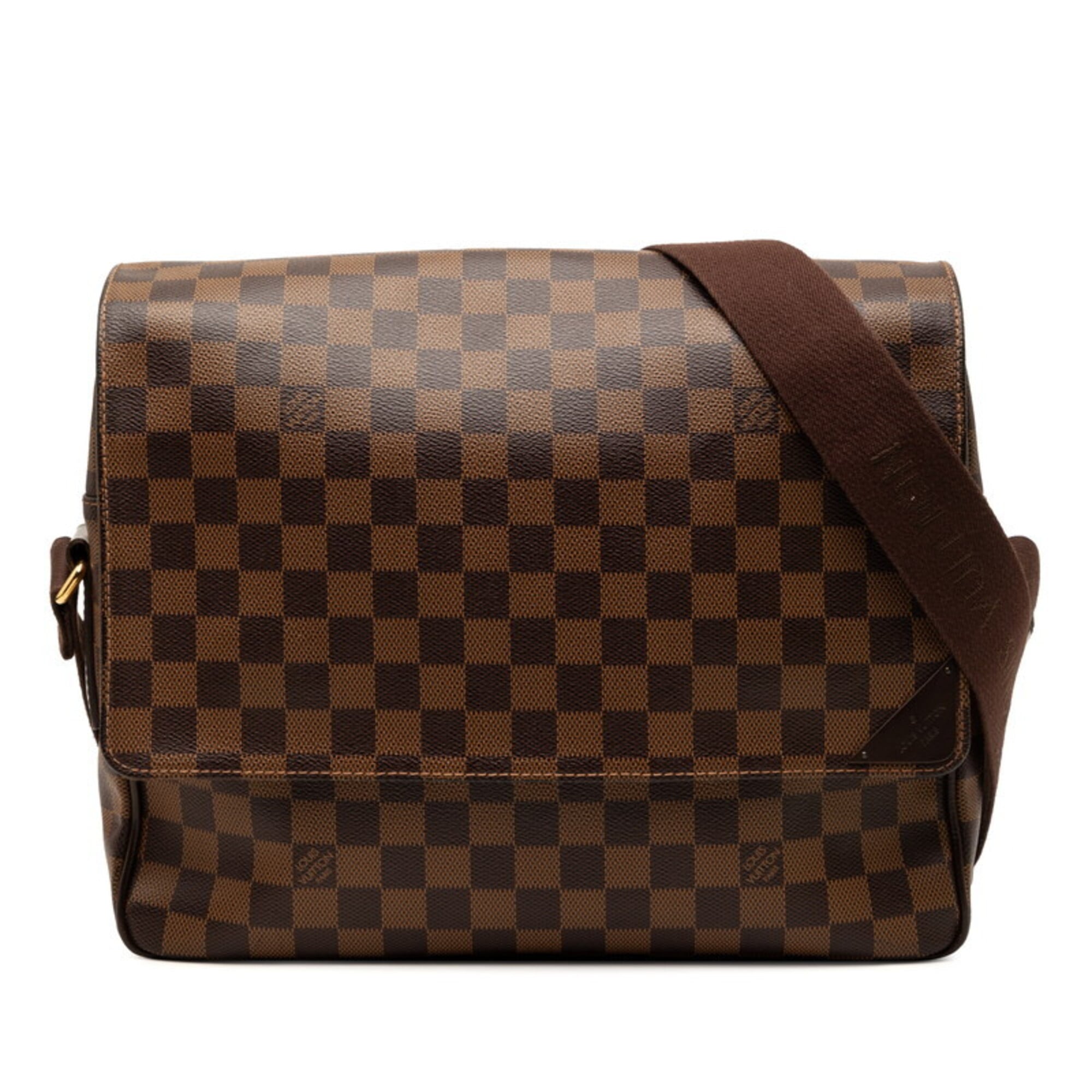 Louis Vuitton Brown Pvc Leather Shoulder Bag (Pre-Owned)