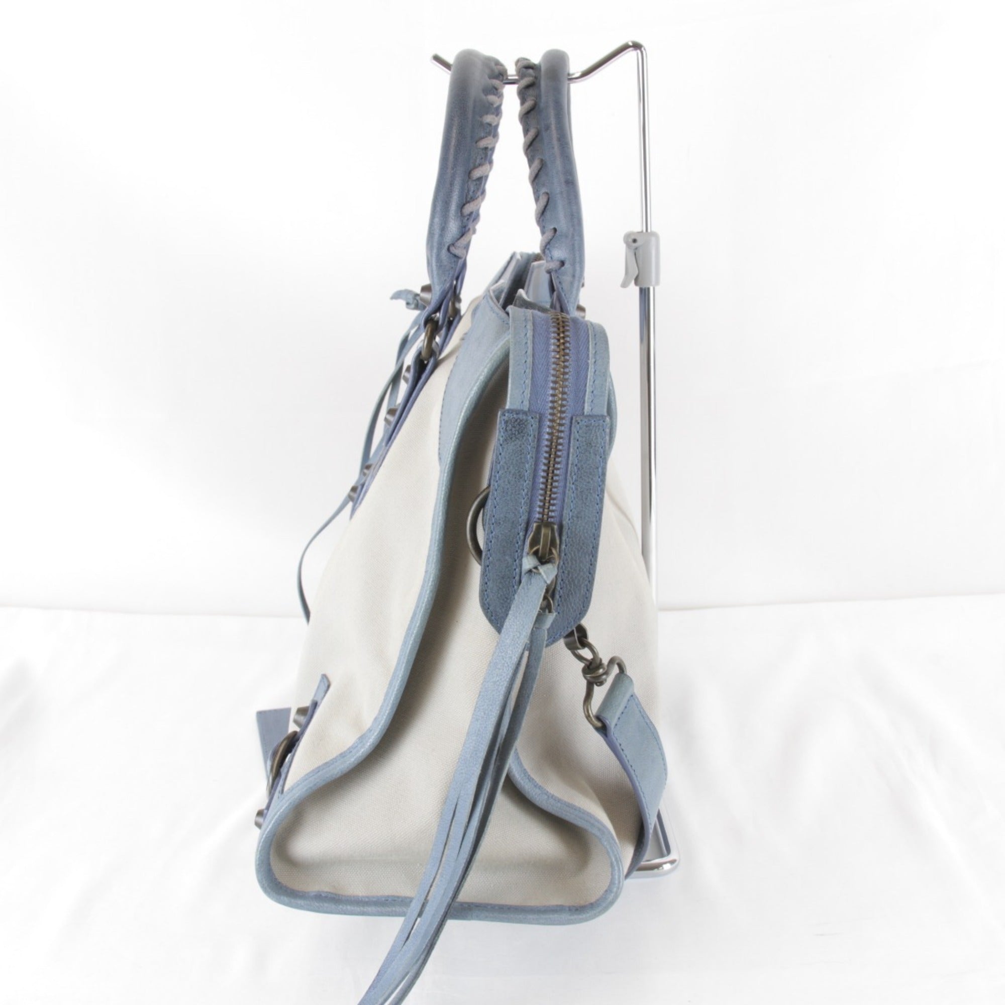 Balenciaga Beige Canvas Handbag (Pre-Owned)