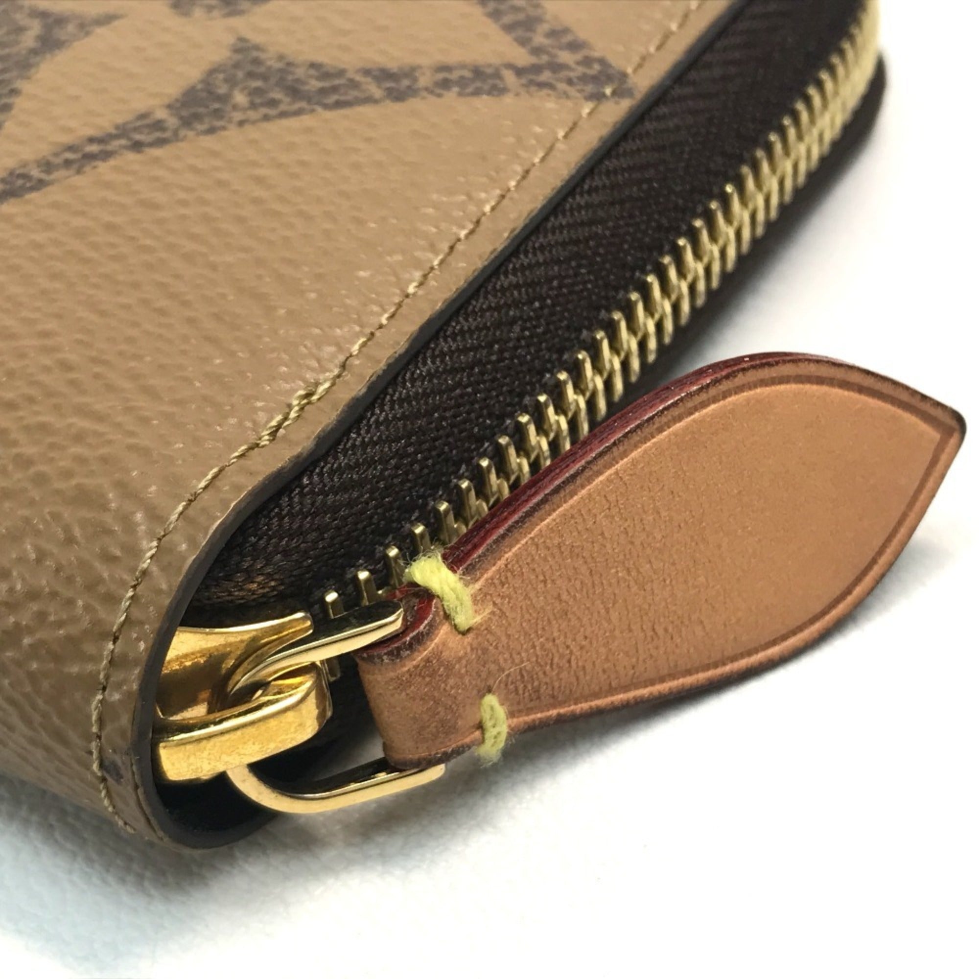 Louis Vuitton Monogram Reverse Brown Monogram Reverse Long Wallet (Bi-Fold) (Pre-Owned)