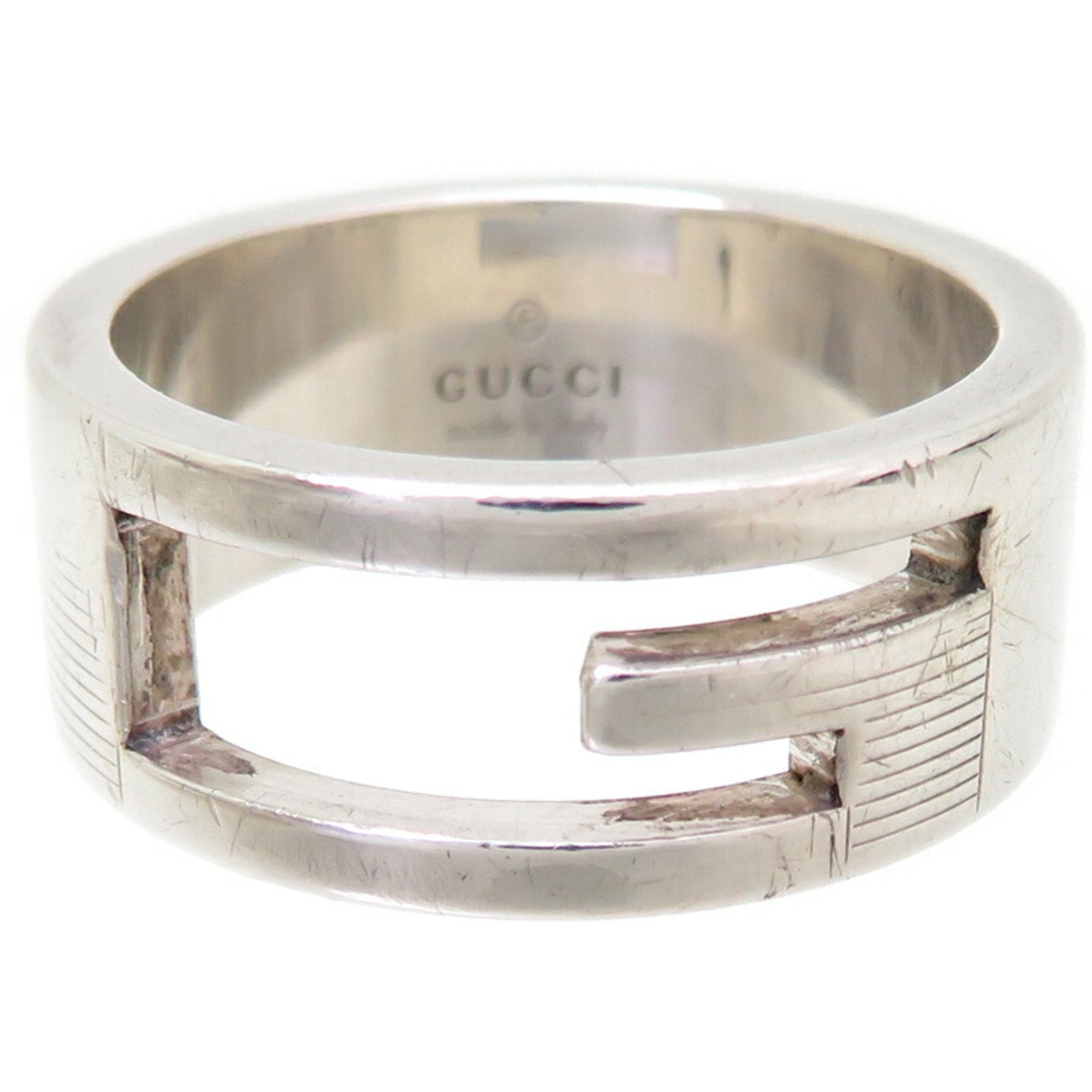 Gucci Silver Silver 925 Band Ring (Pre-Owned)