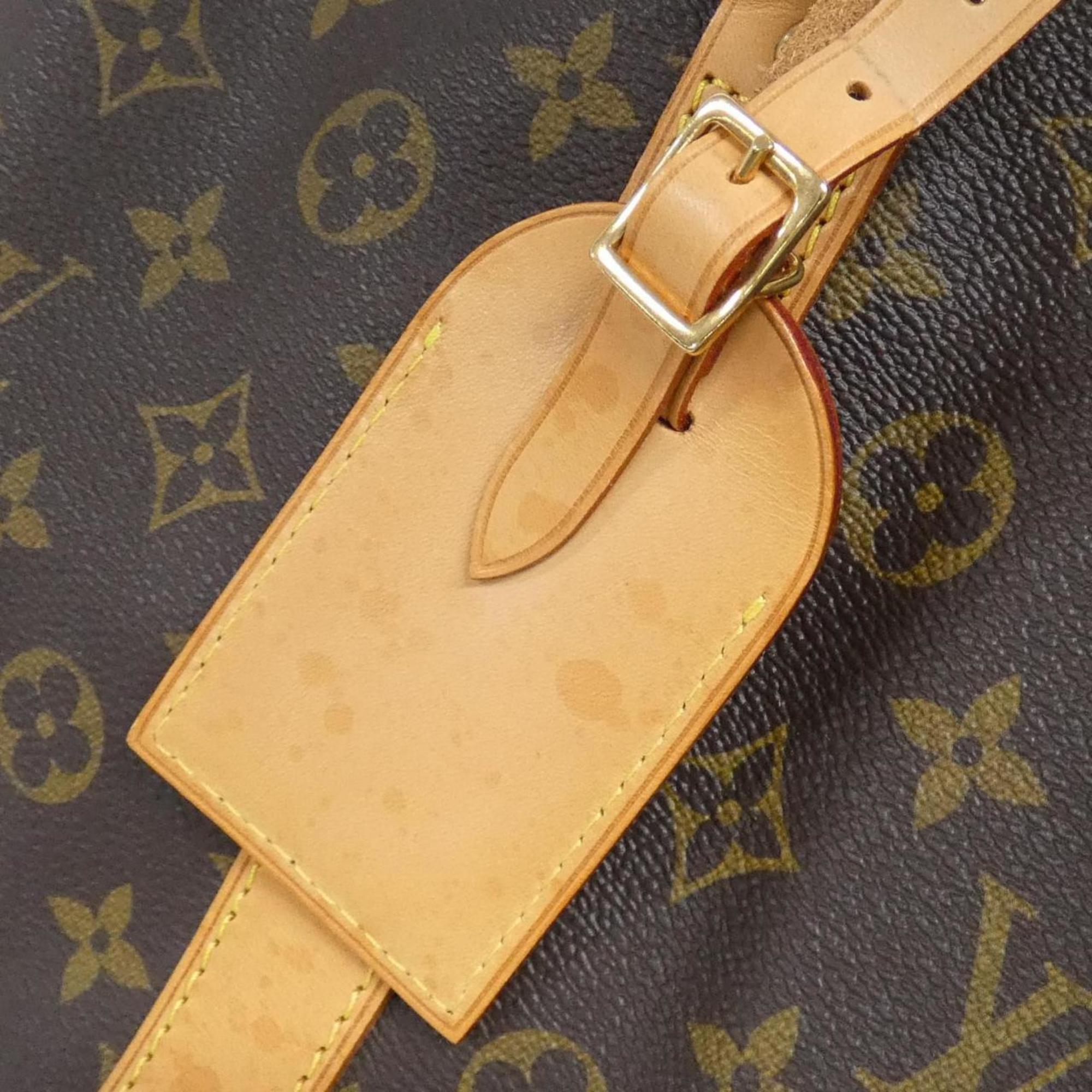 Louis Vuitton Marron Coated Canvas Boston Bag (Pre-Owned)