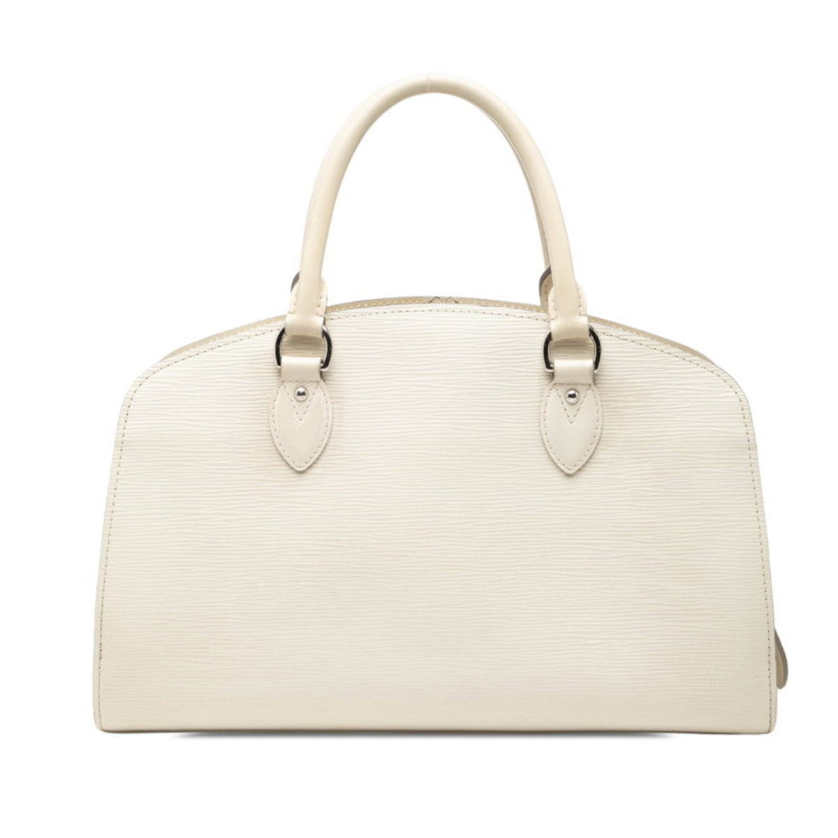 Louis Vuitton Lv Off White White Leather Handbag (Pre-Owned)