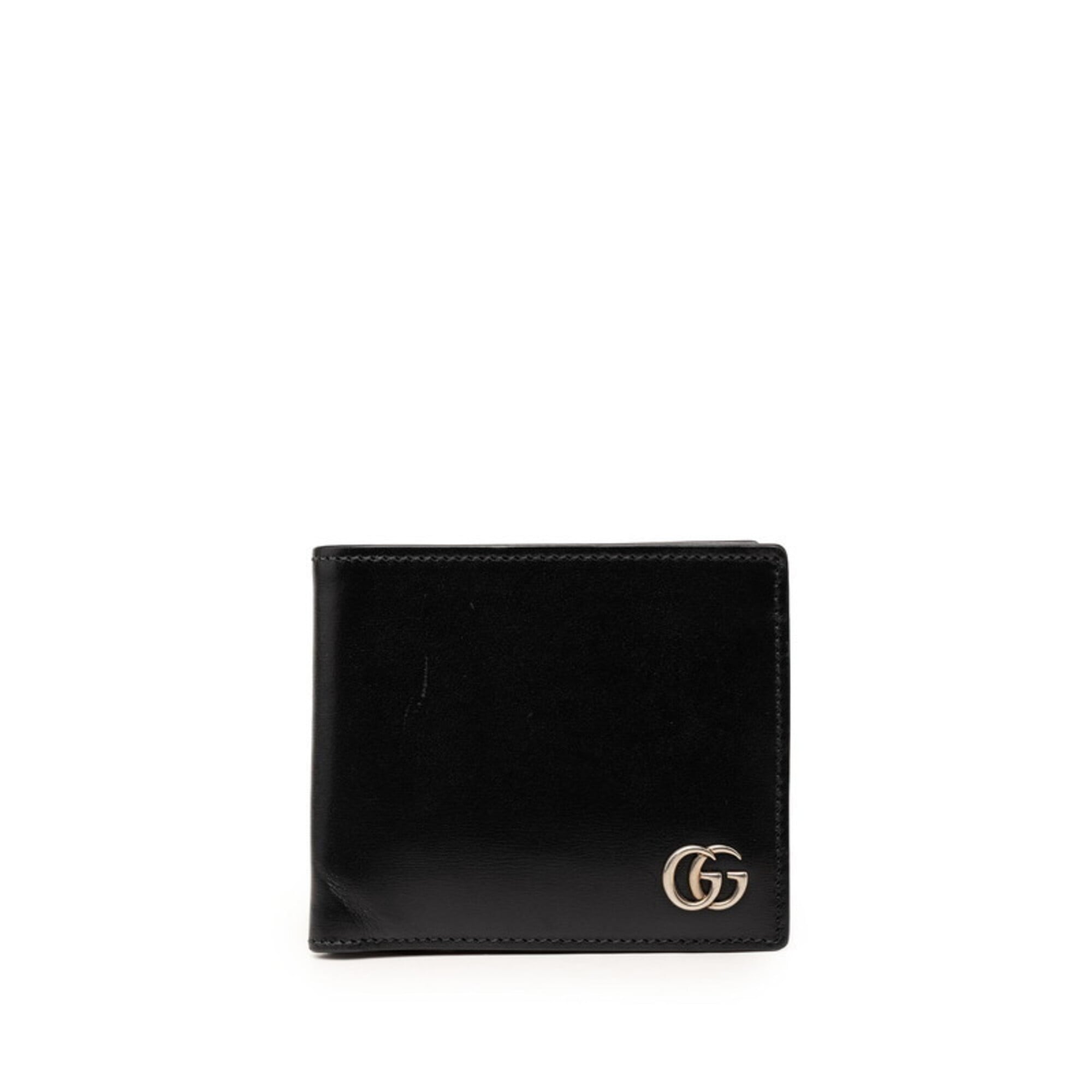 Gucci Black Leather Wallet (Bi-Fold) (Pre-Owned)