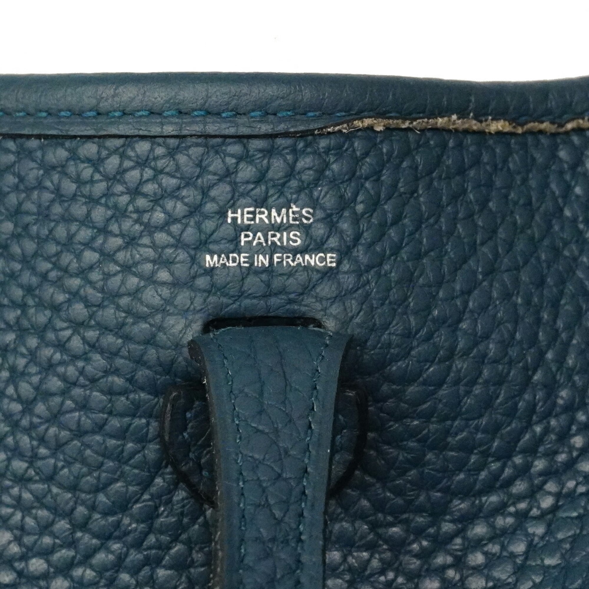 Hermes Colvert Taurillon Clemence Leather Shoulder Bag (Pre-Owned)