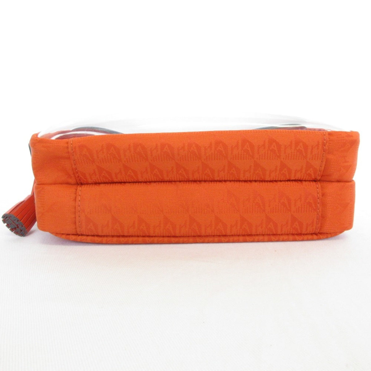 Anya Hindmarch Clear Orange Clutch Bag (Pre-Owned)