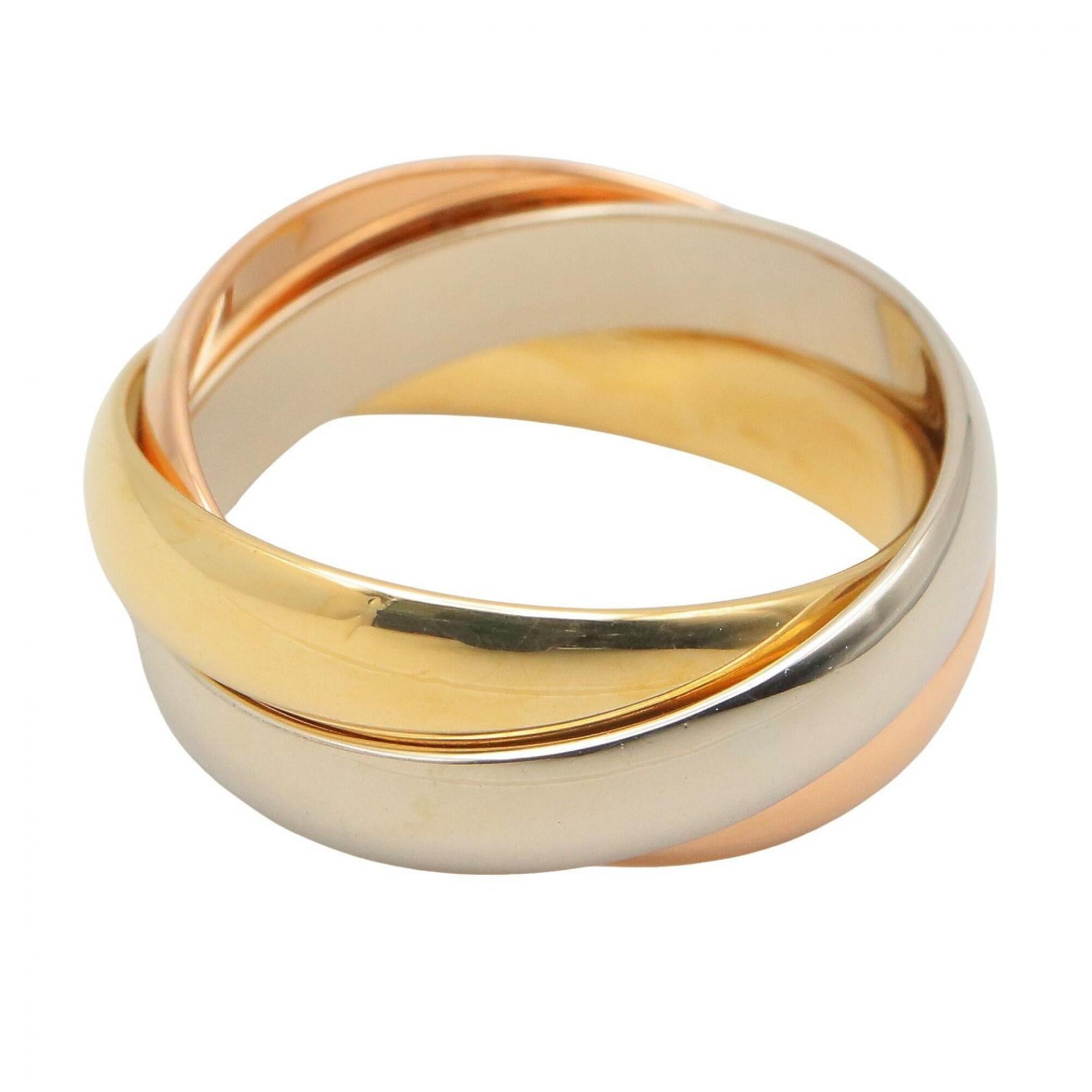 Cartier Gold Silver Yellow Gold (18K) Pink Gold (18K) White Gold (18K) Band Ring (Pre-Owned)
