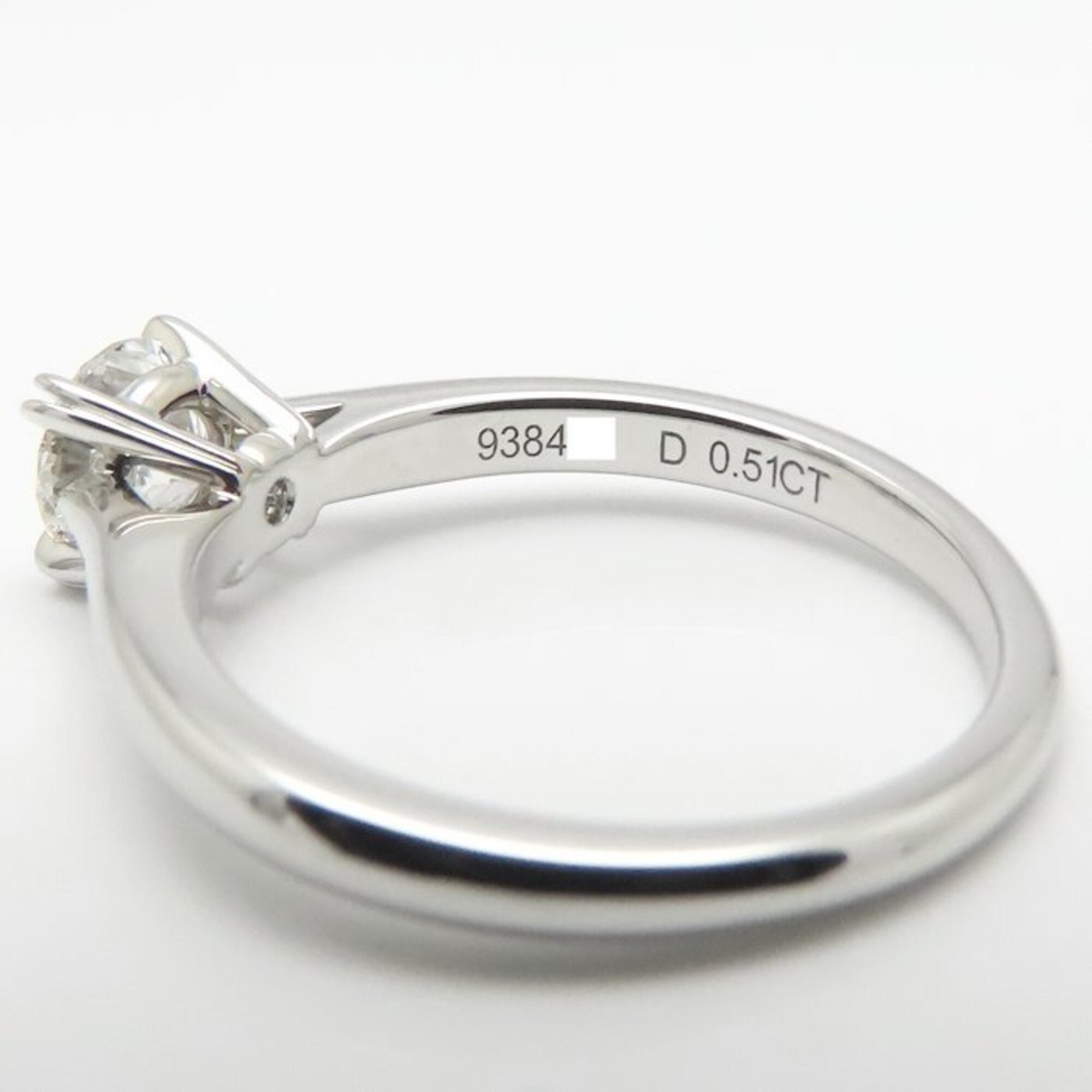 Harry Winston Platinum Platinum 950 Band Ring (Pre-Owned)