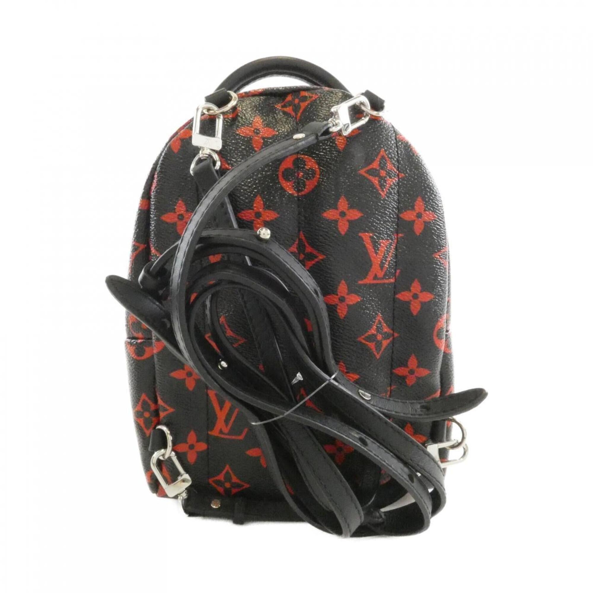 Louis Vuitton Black Rouge Coated Canvas Backpack (Pre-Owned)
