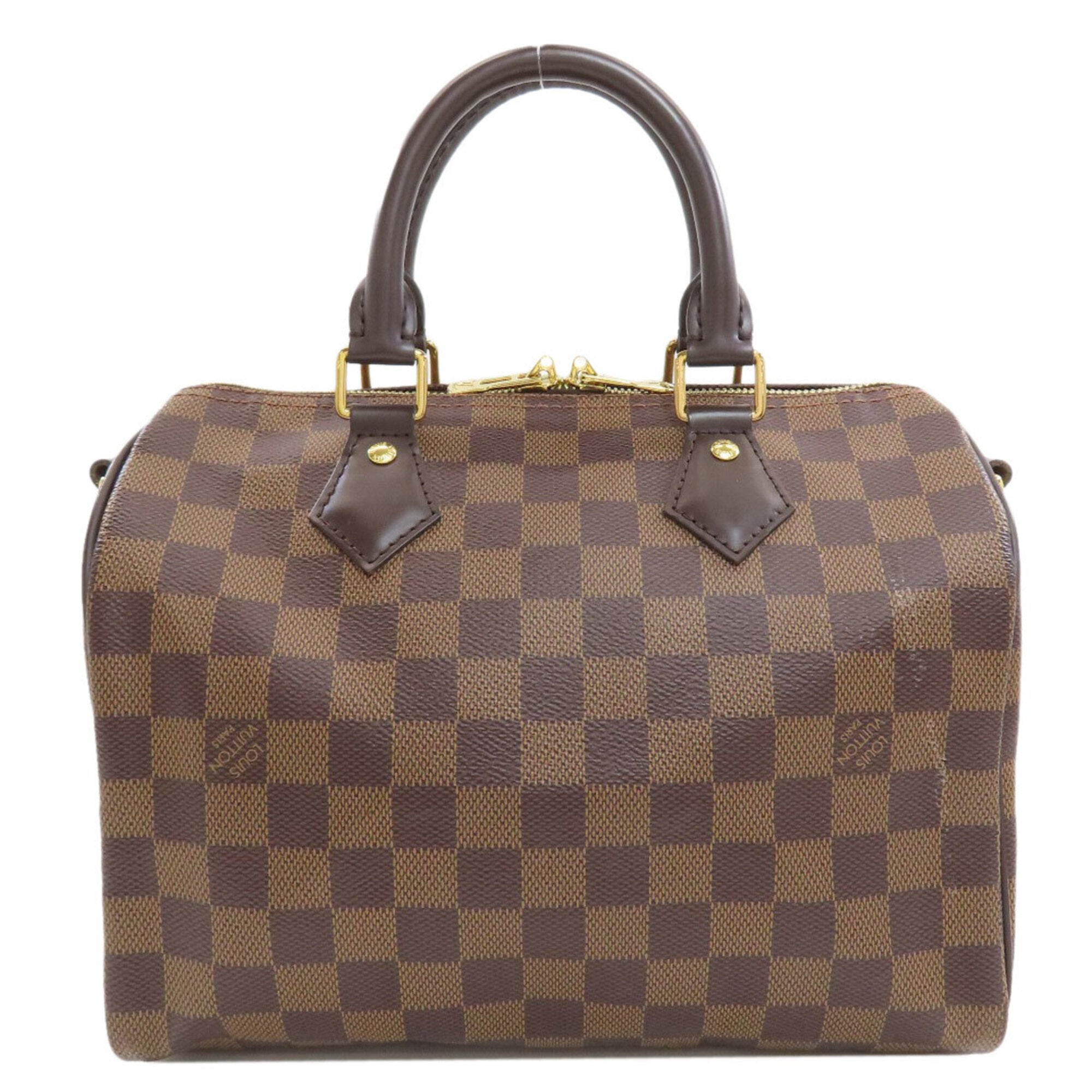 Louis Vuitton Damier Canvas Ebene Damier Canvas Handbag (Pre-Owned)