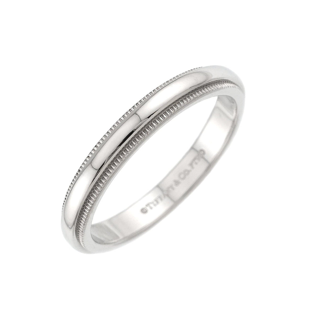 Tiffany Platinum 950 Band Ring (Pre-Owned)