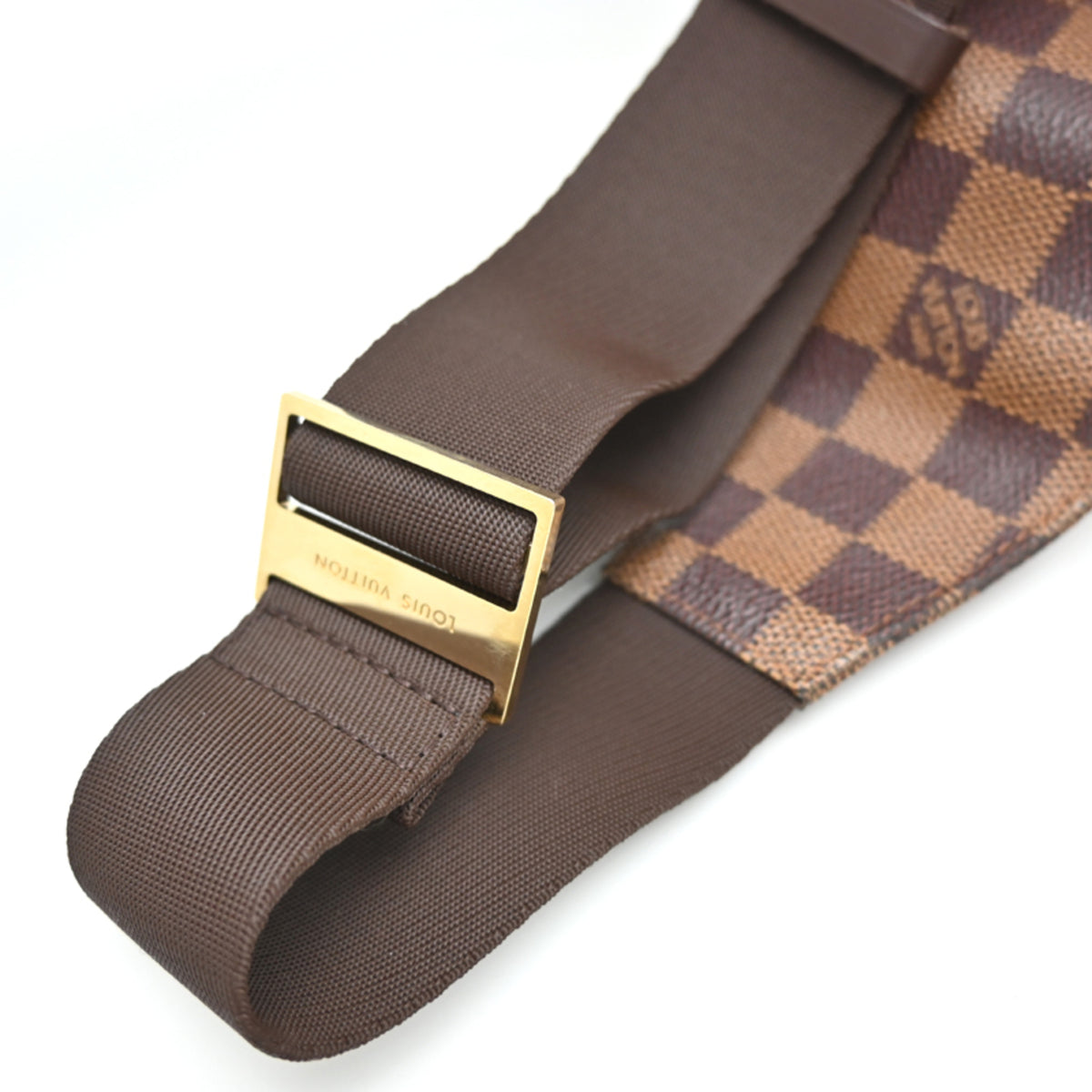 Louis Vuitton Brown Damier Canvas Sling Bag (Pre-Owned)