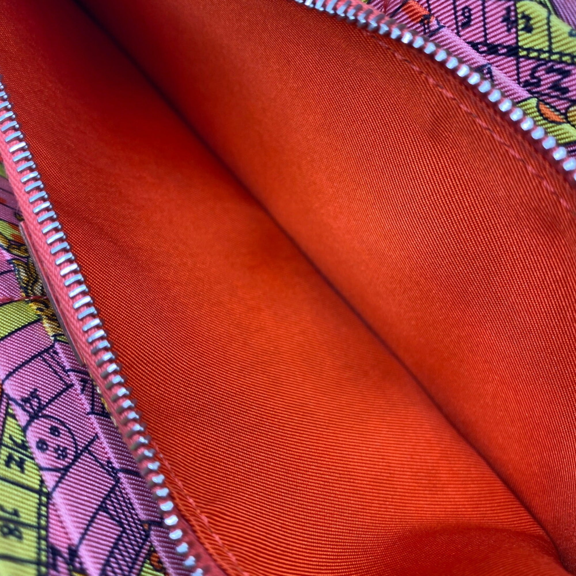 Hermes Silk'in Rose Jaipur Epsom Leather Long Wallet (Bi-Fold) (Pre-Owned)