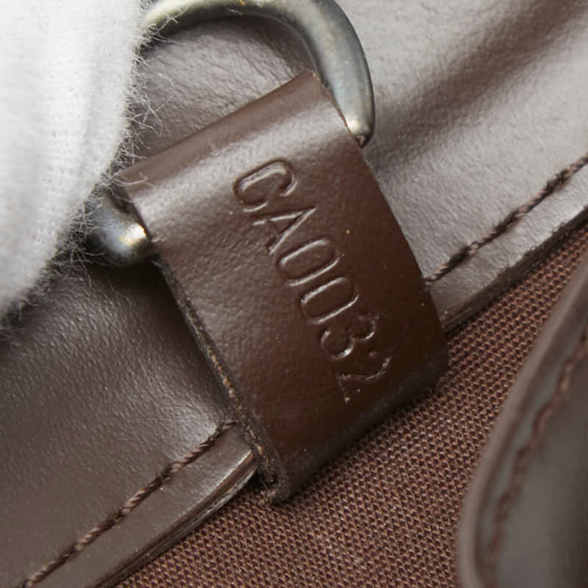 Louis Vuitton Brown Moka Leather Handbag (Pre-Owned)