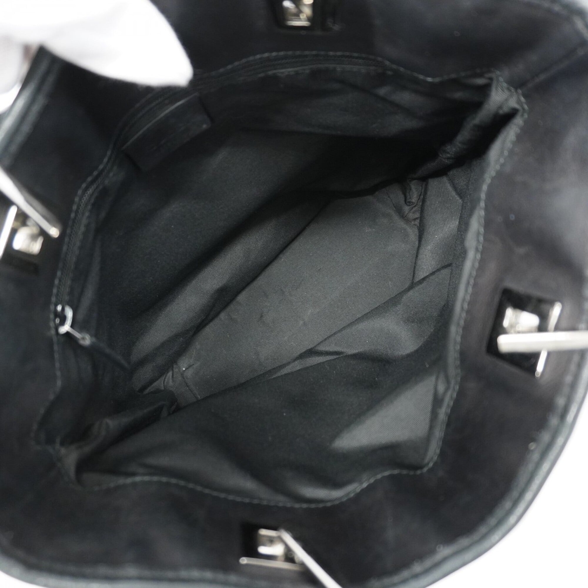 Gucci Black Denim Tote Bag (Pre-Owned)