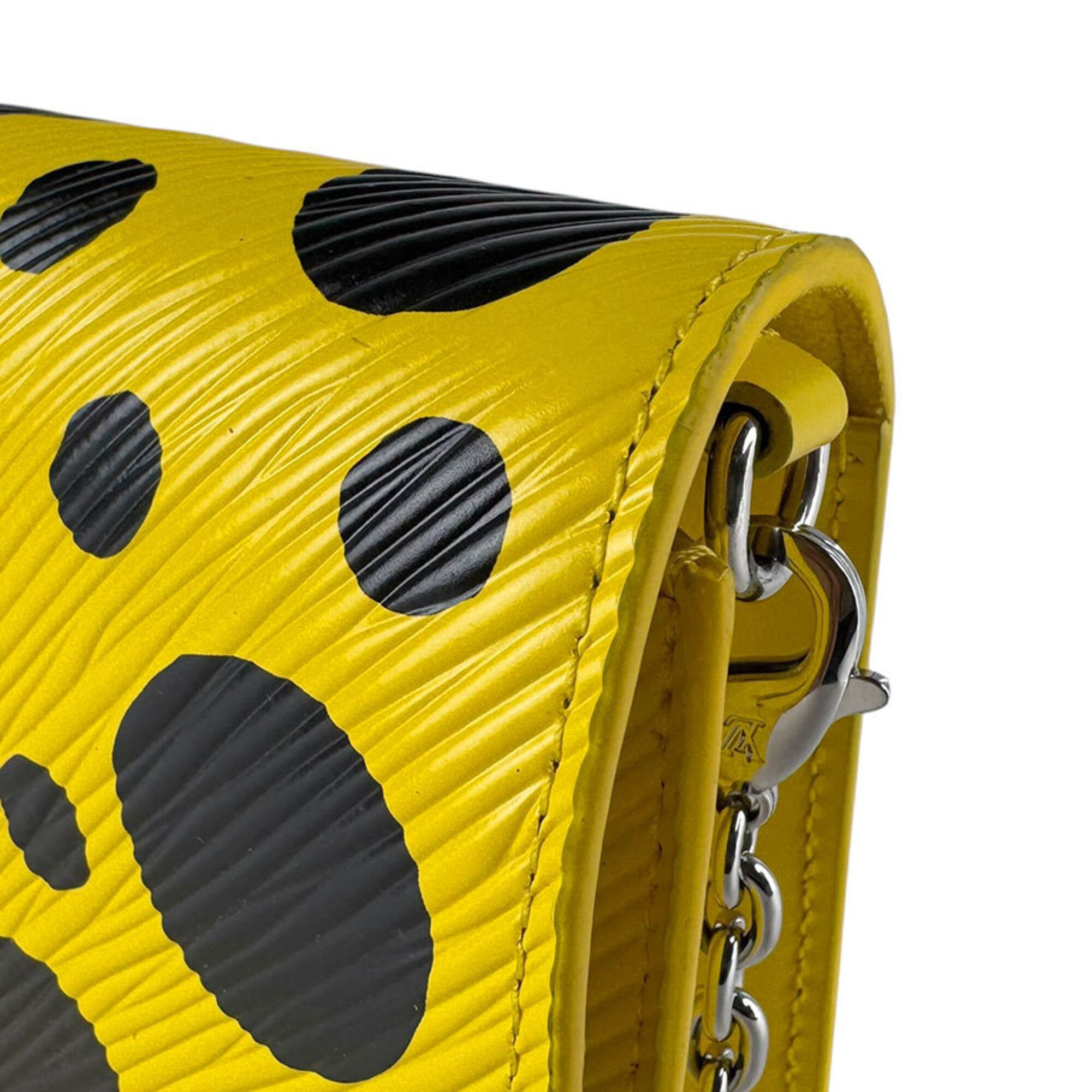Louis Vuitton Black Yellow Epi Leather Shoulder Bag (Pre-Owned)