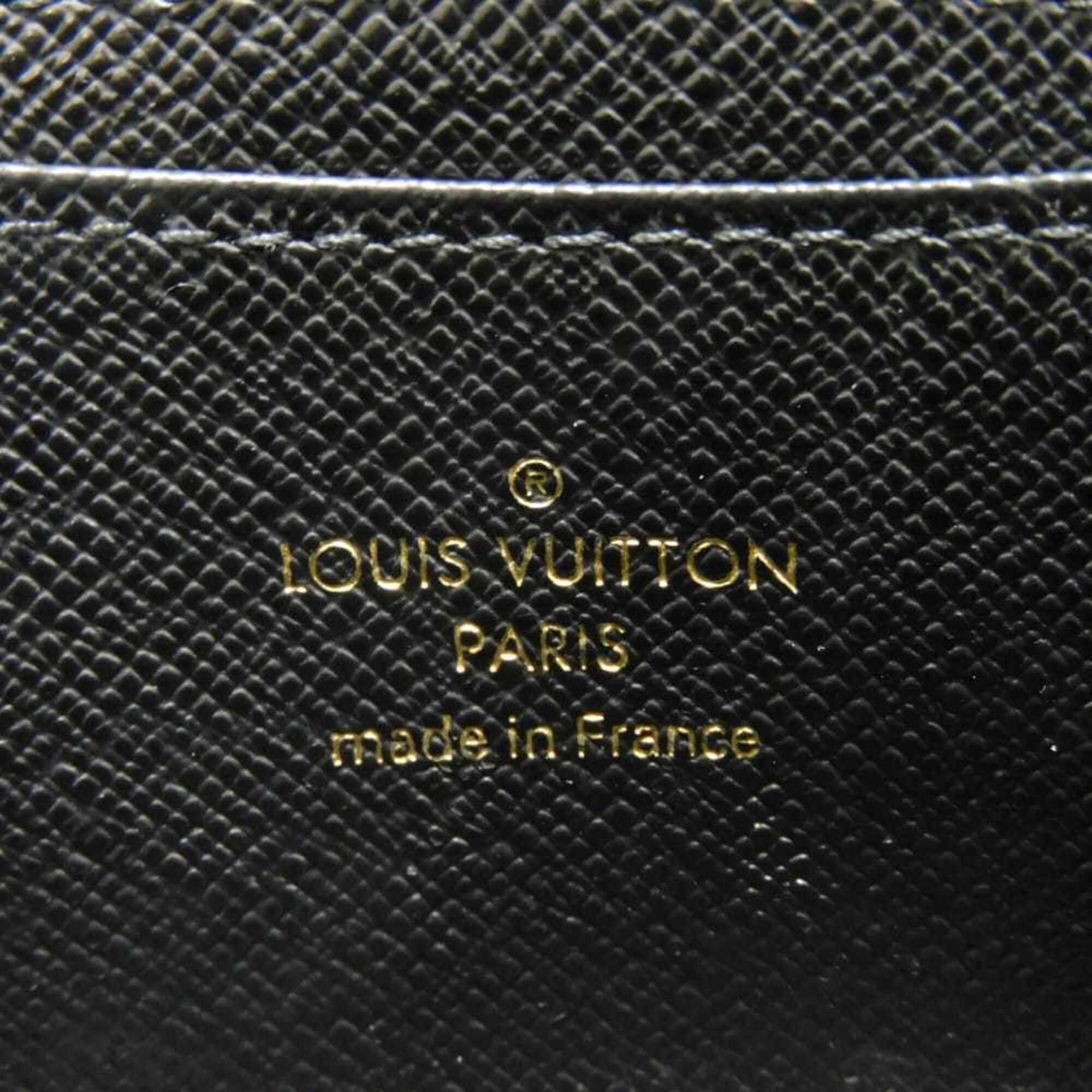 Louis Vuitton Monogram Brown Marron Noir Monogram Canvas Leather Coin Purse/Coin Case (Pre-Owned)