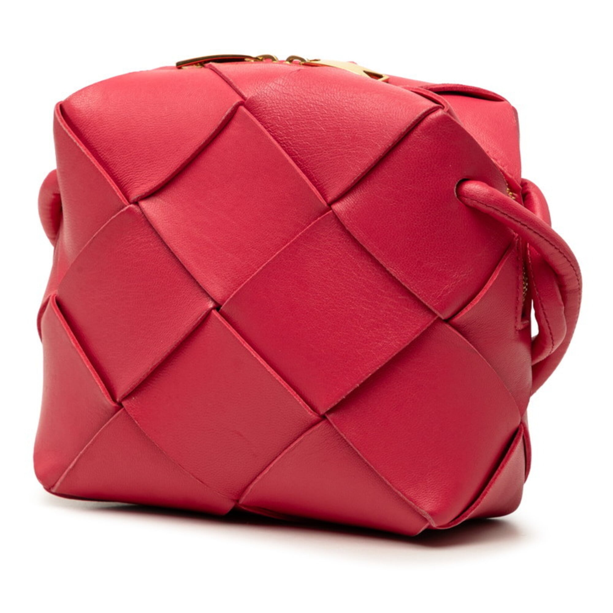 Bottega Veneta Pink Leather Shoulder Bag (Pre-Owned)