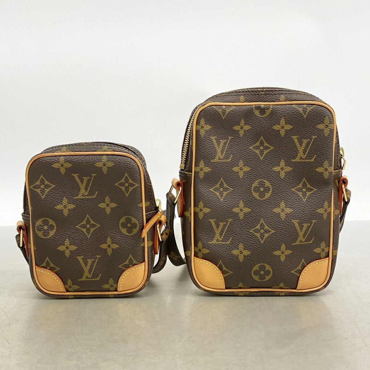 Louis Vuitton Brown Red Color Shoulder Bag (Pre-Owned)