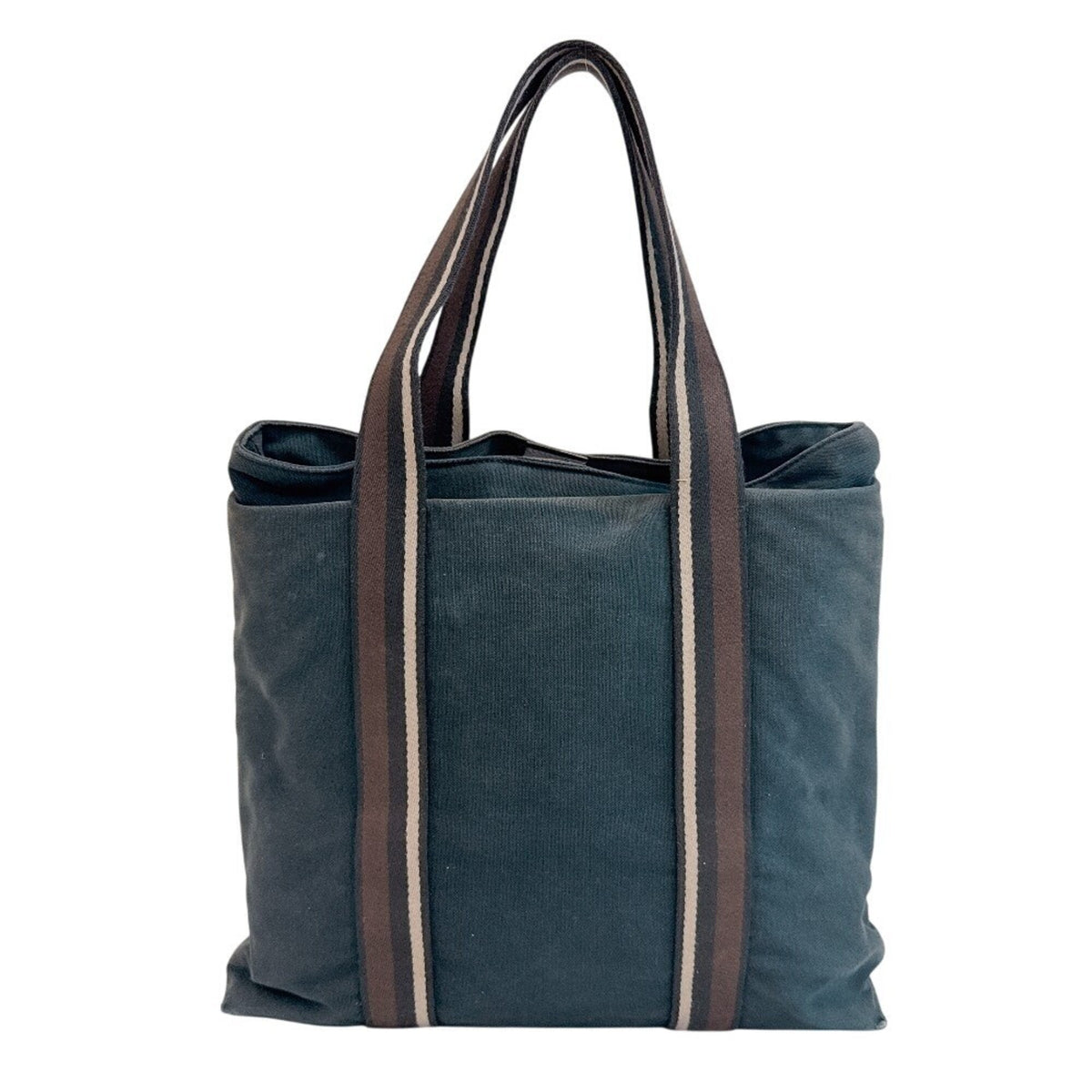 Hermes Black Canvas Tote Bag (Pre-Owned)