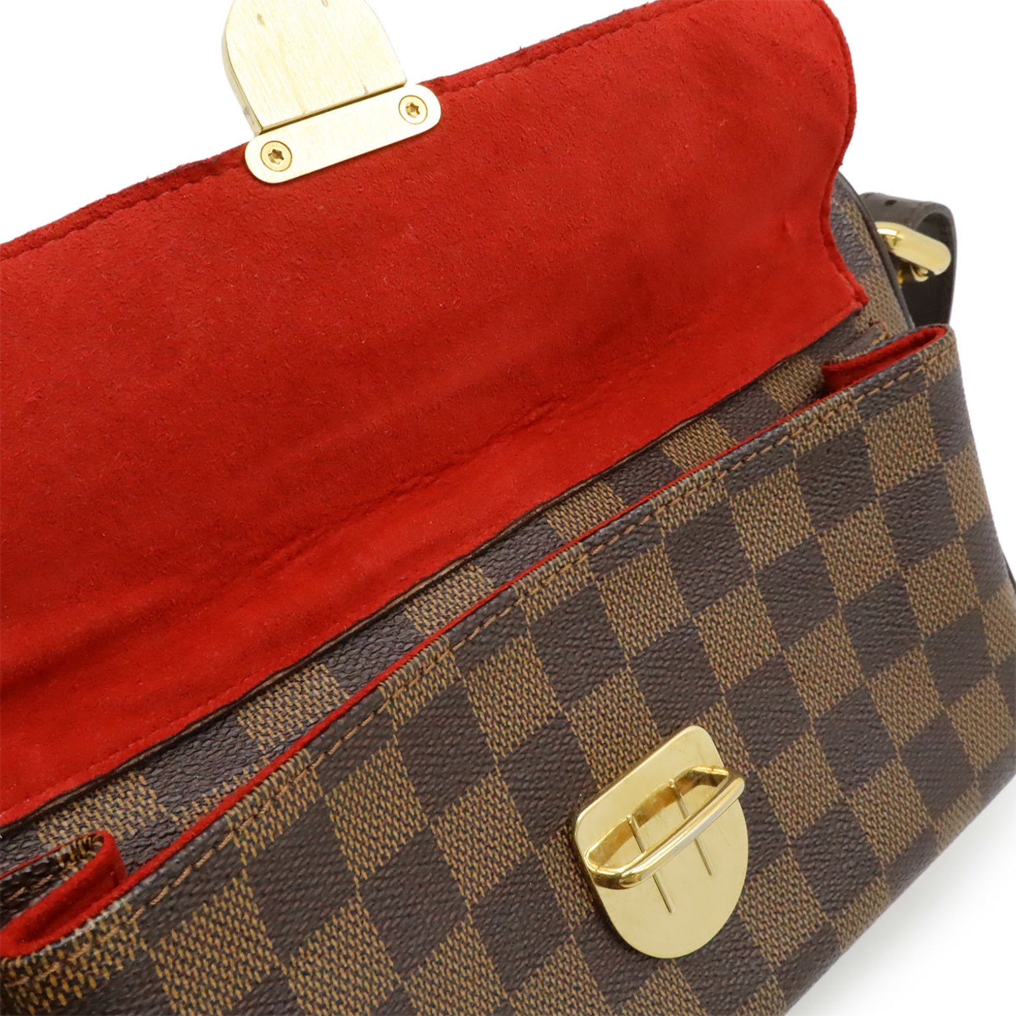 Louis Vuitton Brown Pvc Shoulder Bag (Pre-Owned)