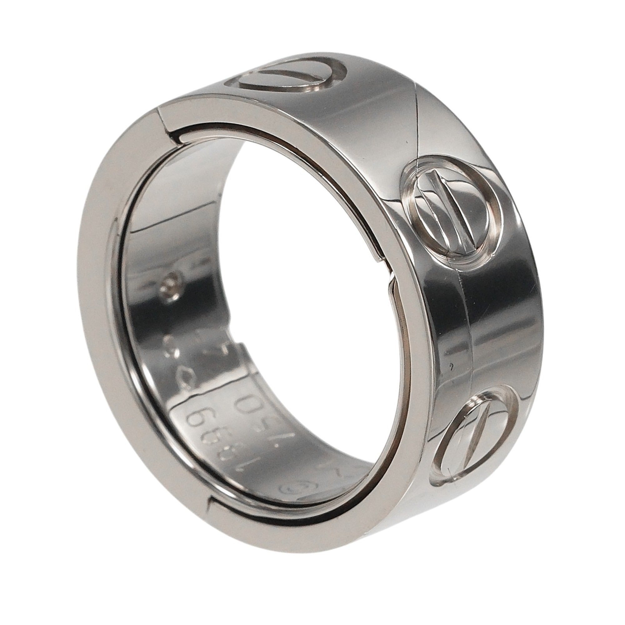 Cartier White Gold (18K) Band Ring (Pre-Owned)