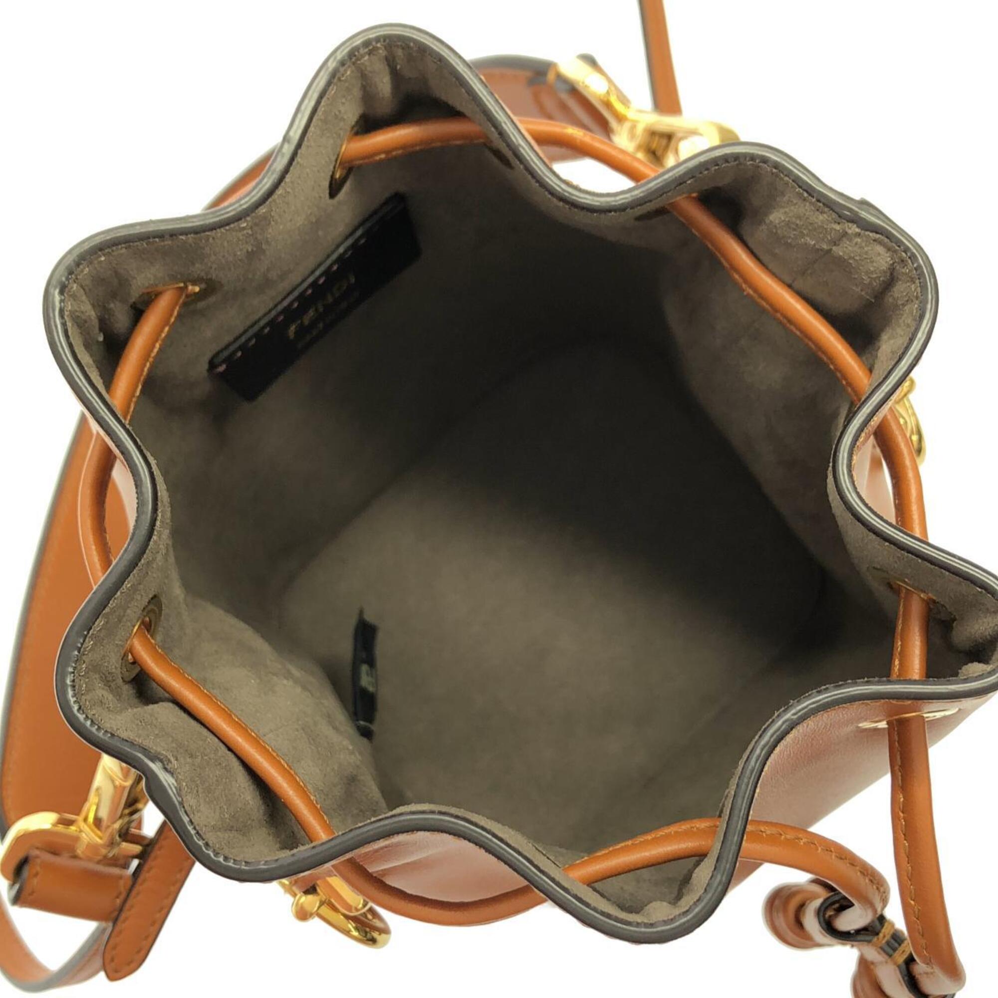 Fendi Brown Leather Handbag (Pre-Owned)