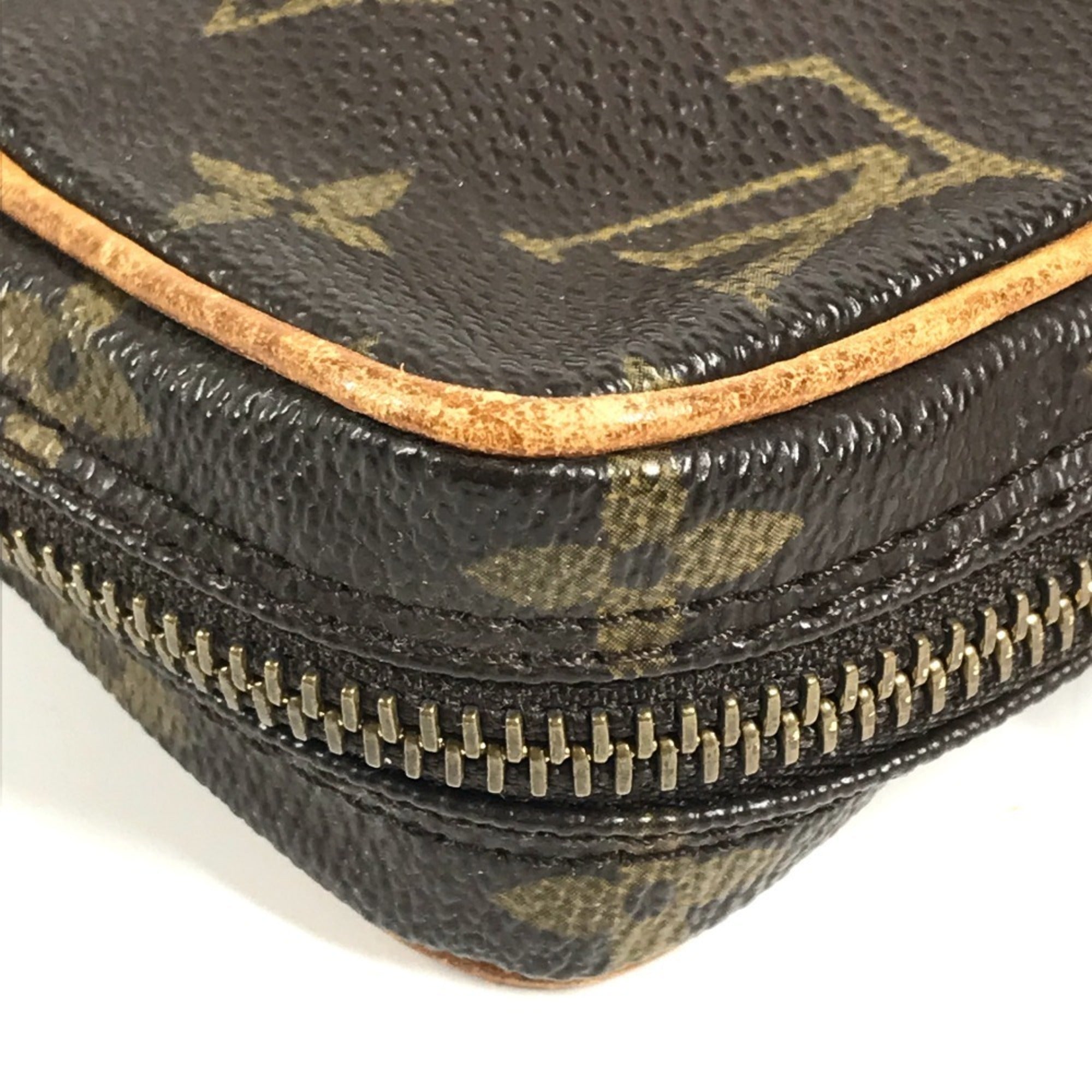 Louis Vuitton Brown Monogram Monogram Canvas Pochette Shoulder Bag (Pre-Owned)