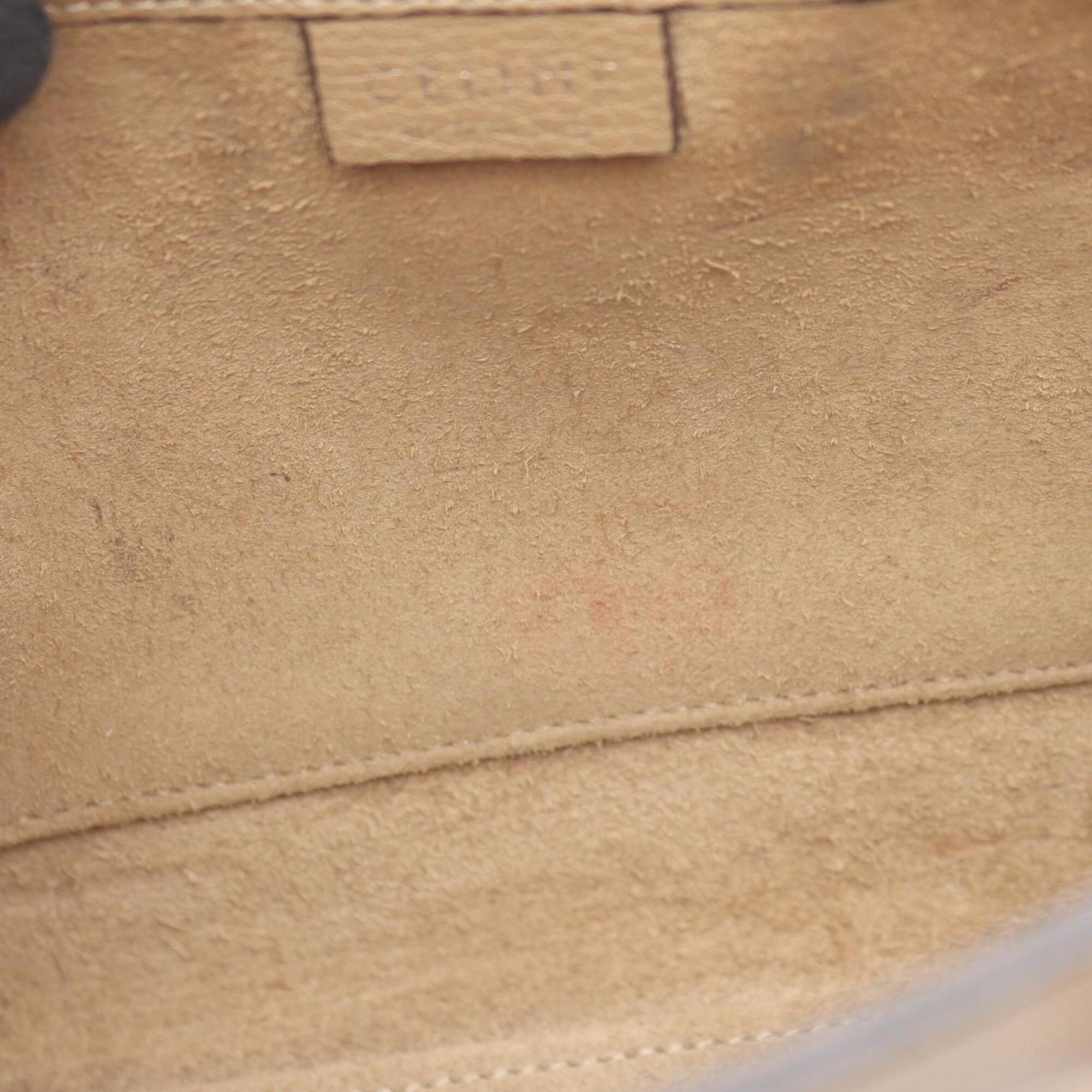 Celine Beige Leather Handbag (Pre-Owned)