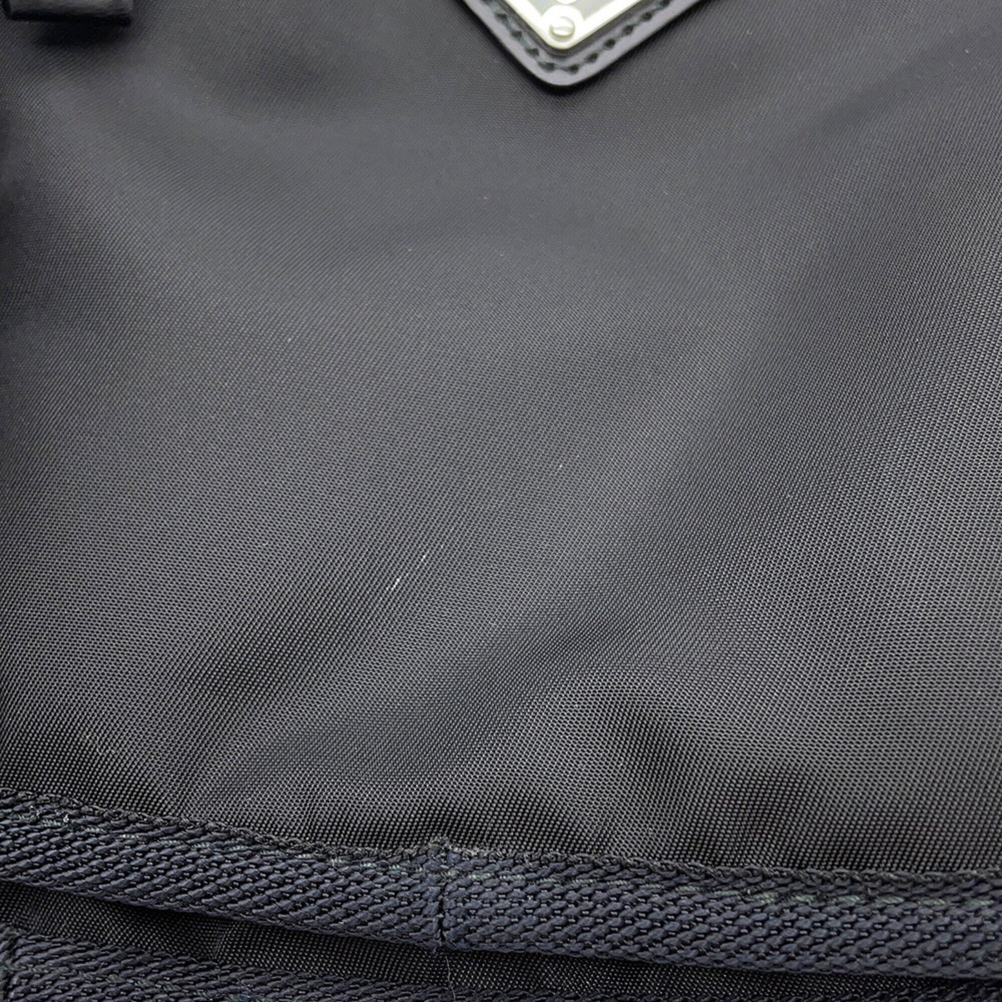 Prada Black Nylon Handbag Sling Bag (Pre-Owned)