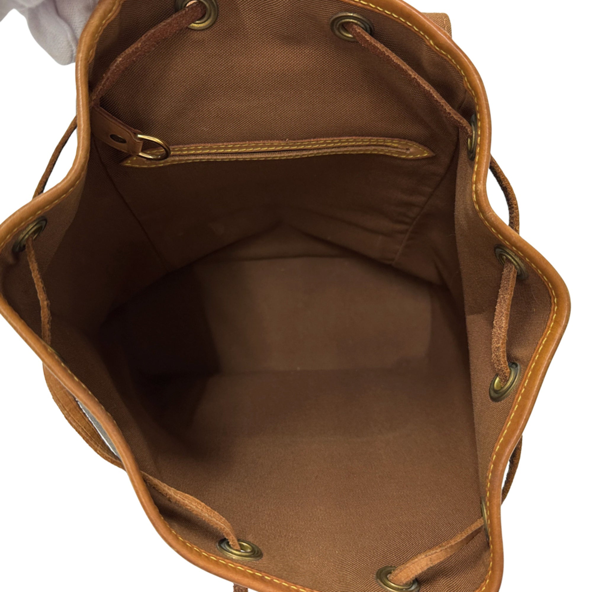 Louis Vuitton Brown Monogram Canvas Backpack (Pre-Owned)