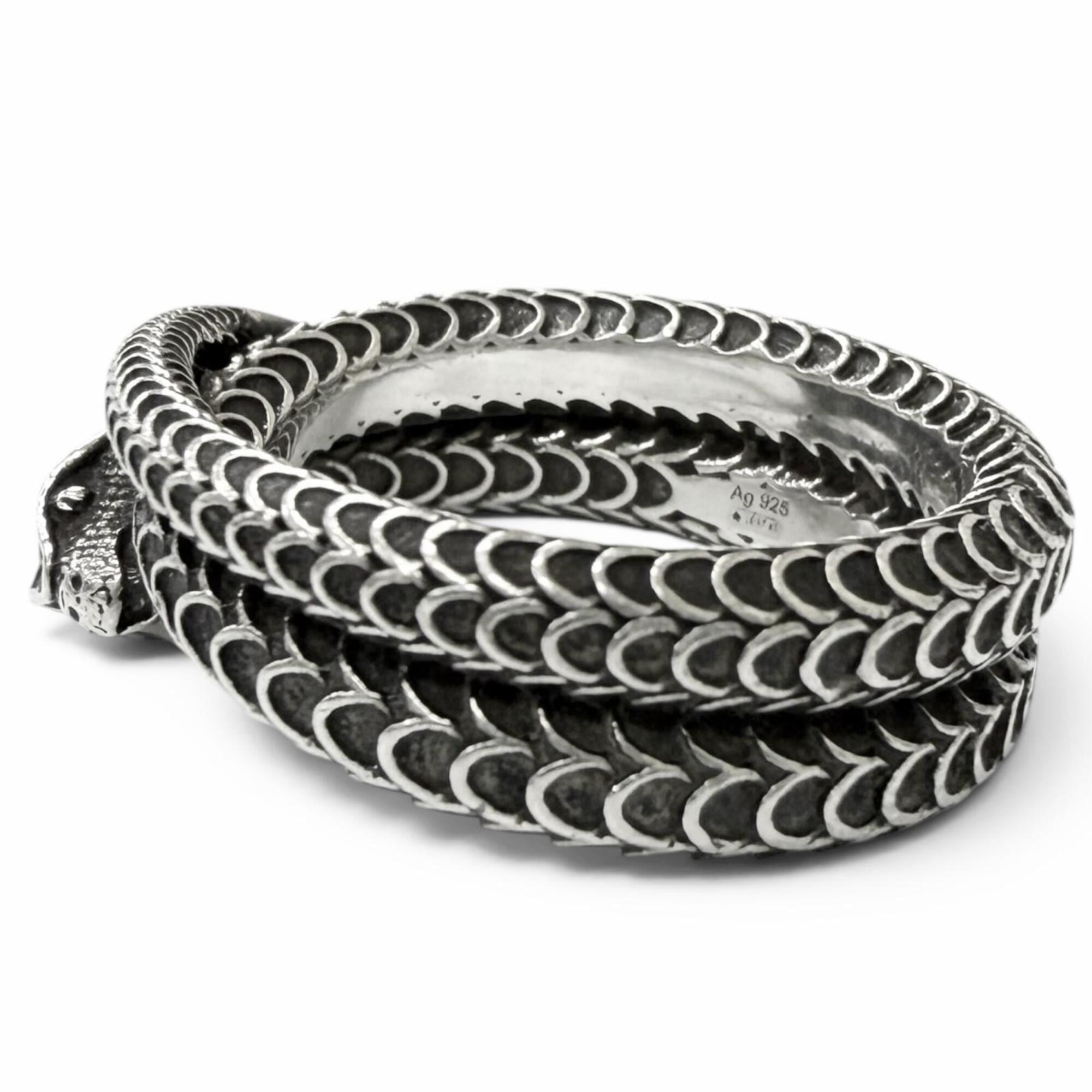 Gucci Silver Silver 925 Band Ring (Pre-Owned)