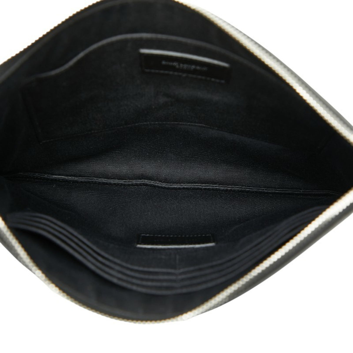 Saint Laurent Black Multi-Color Leather Clutch Bag (Pre-Owned)