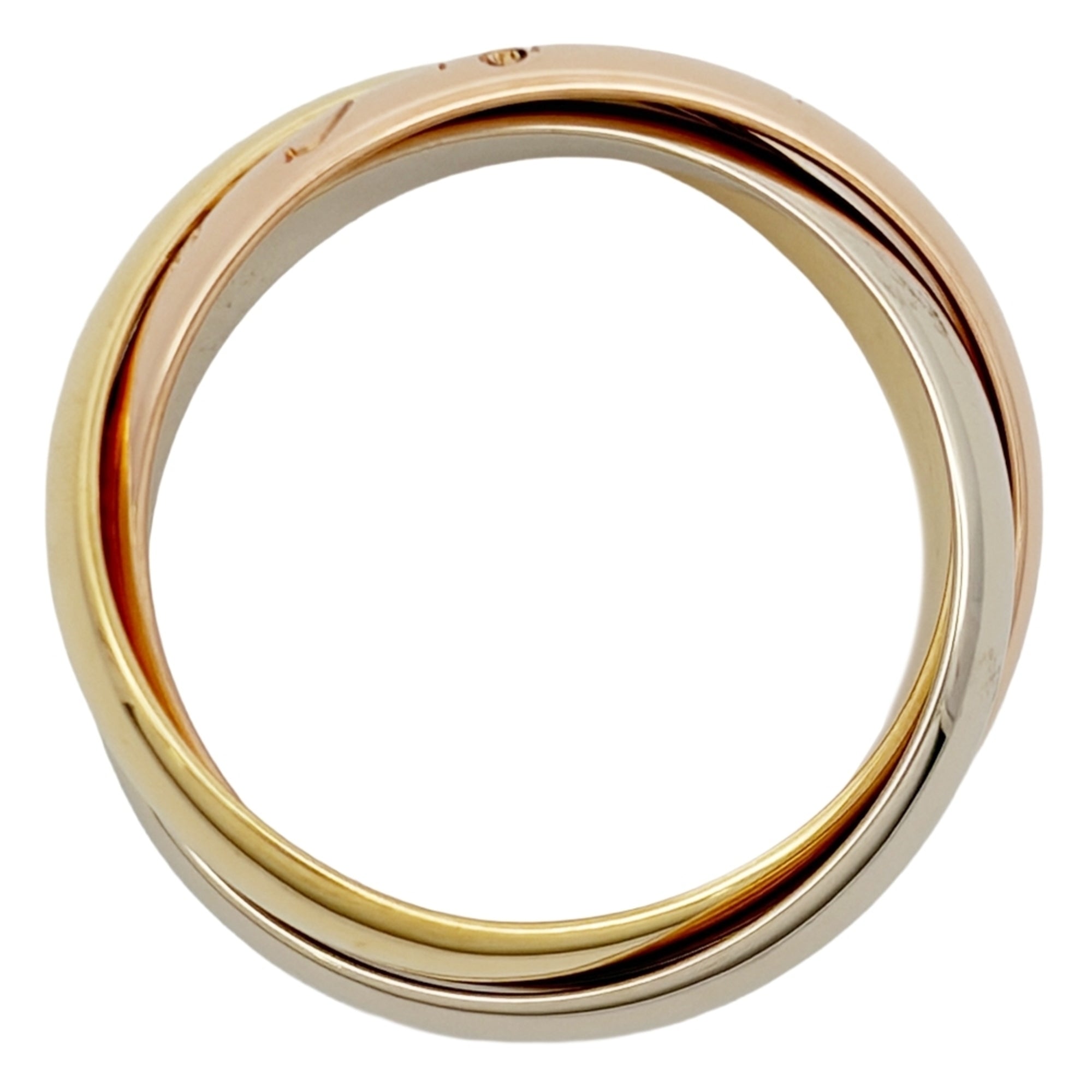 Cartier Trinity Yellow Gold (18K) Pink Gold (18K) White Gold (18K) Band Ring (Pre-Owned)