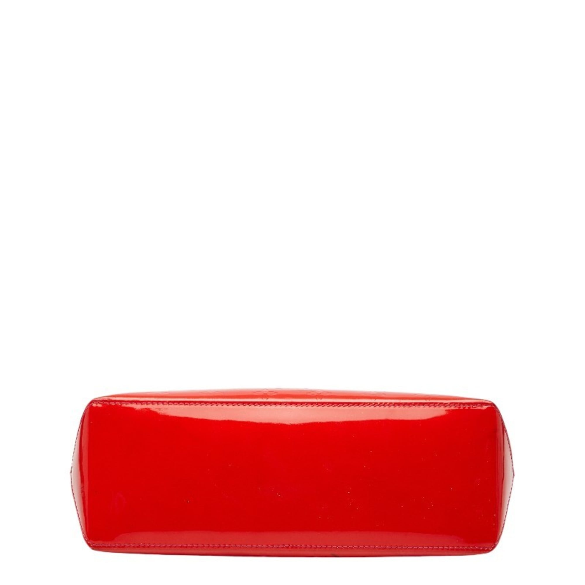 Louis Vuitton Pomme D'amour Red Color Patent Leather Handbag (Pre-Owned)