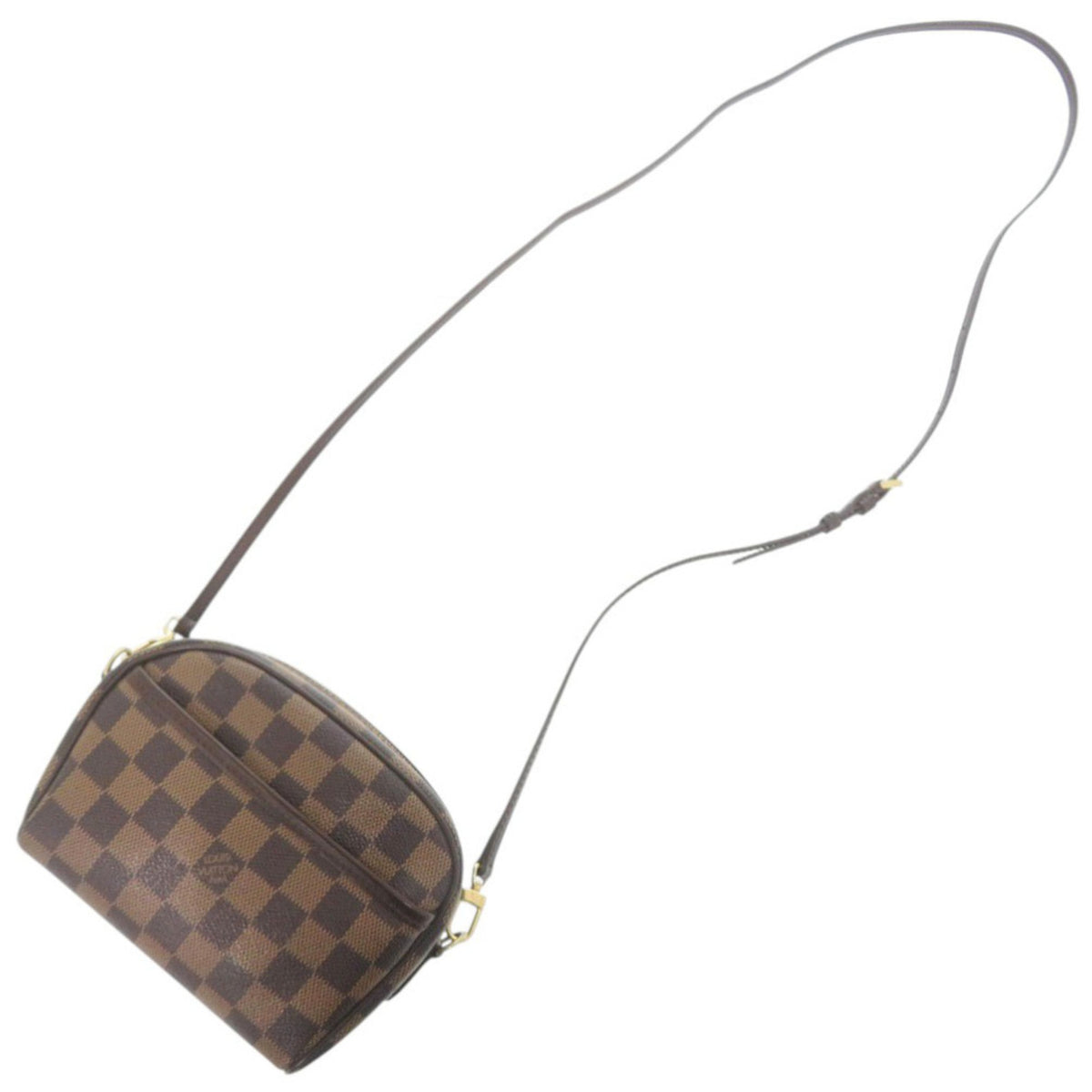 Louis Vuitton Damier Brown Damier Canvas Pochette Shoulder Bag (Pre-Owned)
