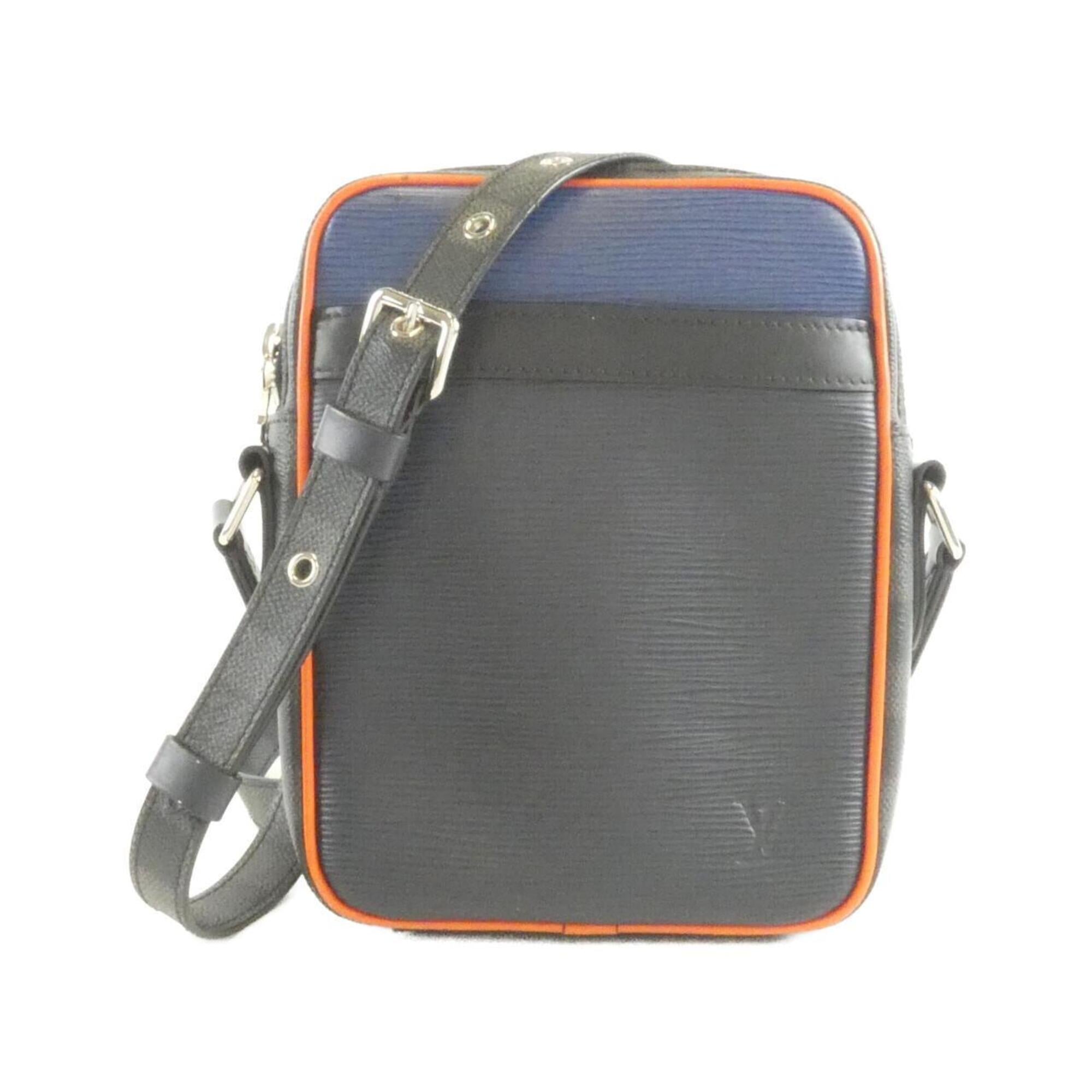 Louis Vuitton Epi Damier Graphite Graphite Marine Damier Graphite Epi Leather Shoulder Bag (Pre-Owned)