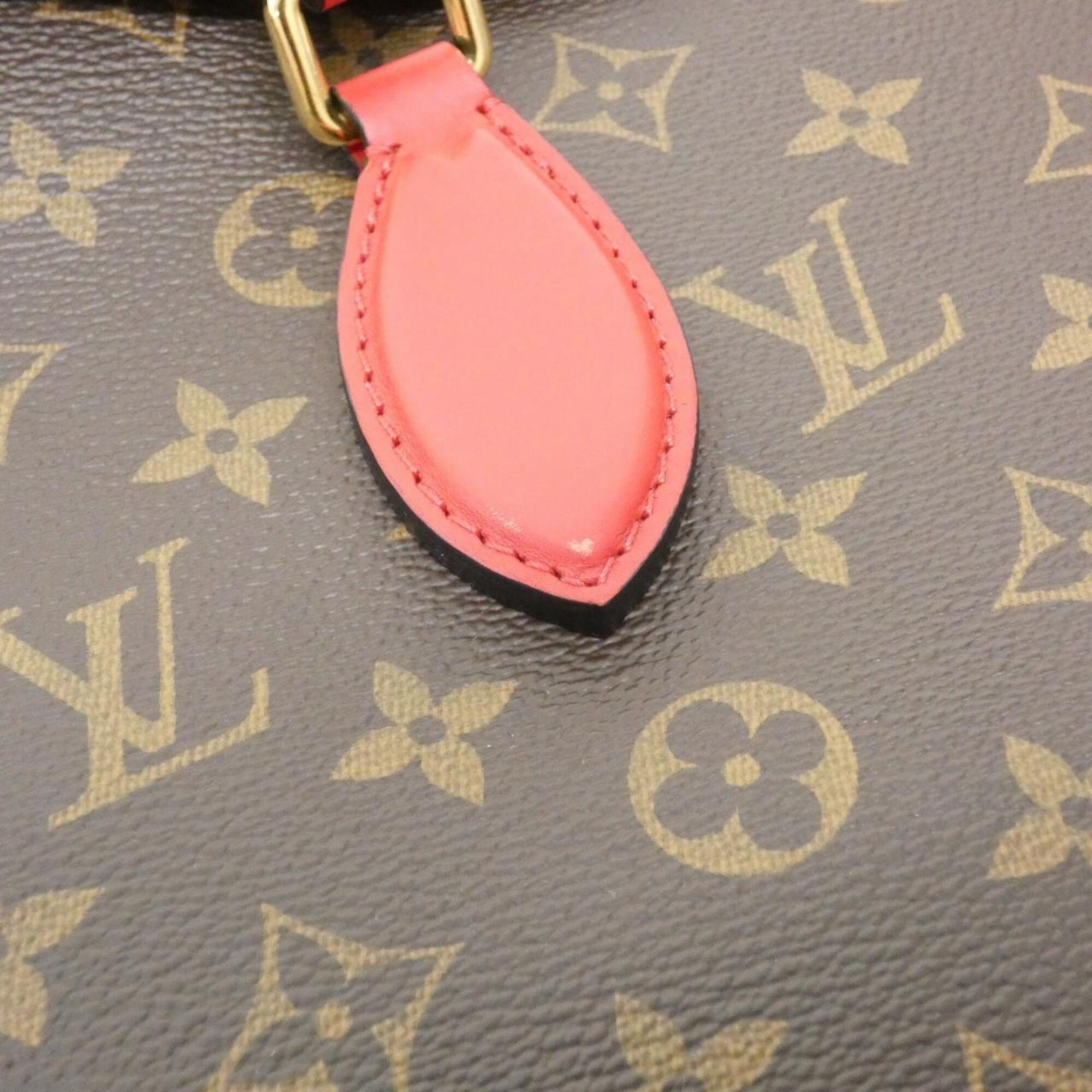 Louis Vuitton Black Marron Coated Canvas Tote Bag (Pre-Owned)