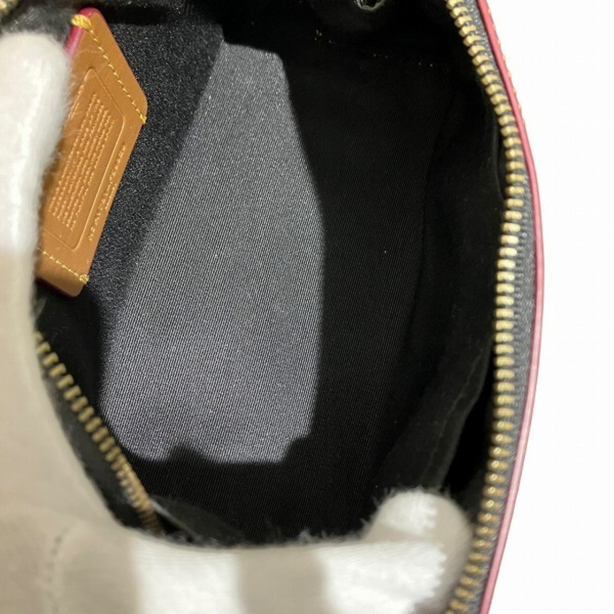 Coach Black Leather Pouch (Pre-Owned)