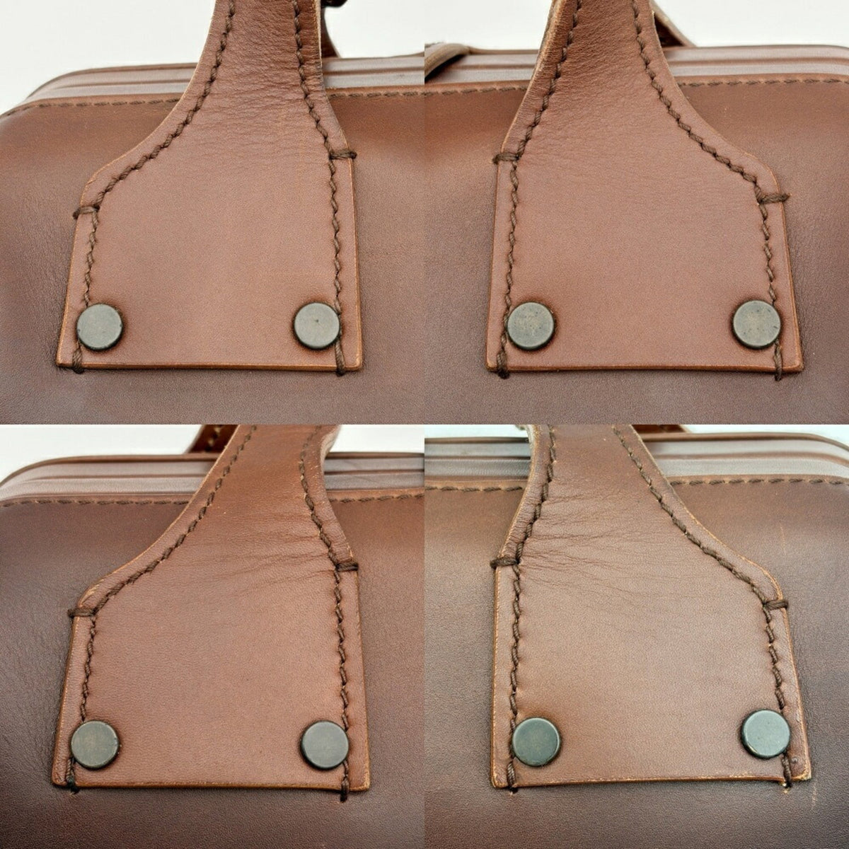 Gucci Brown Leather Handbag (Pre-Owned)