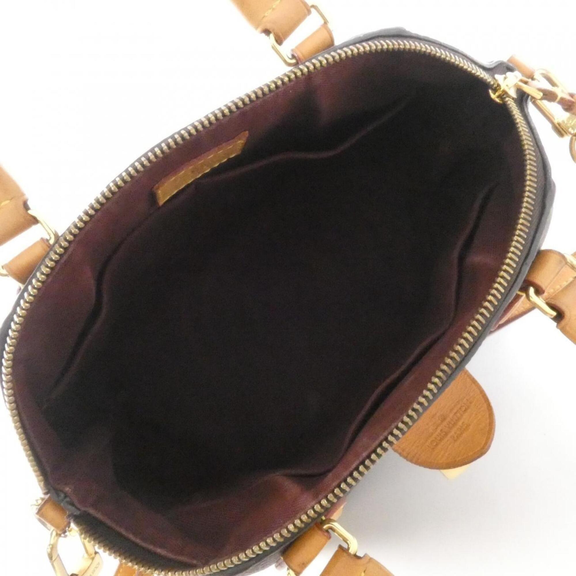 Louis Vuitton Marron Monogram Coated Canvas Handbag (Pre-Owned)